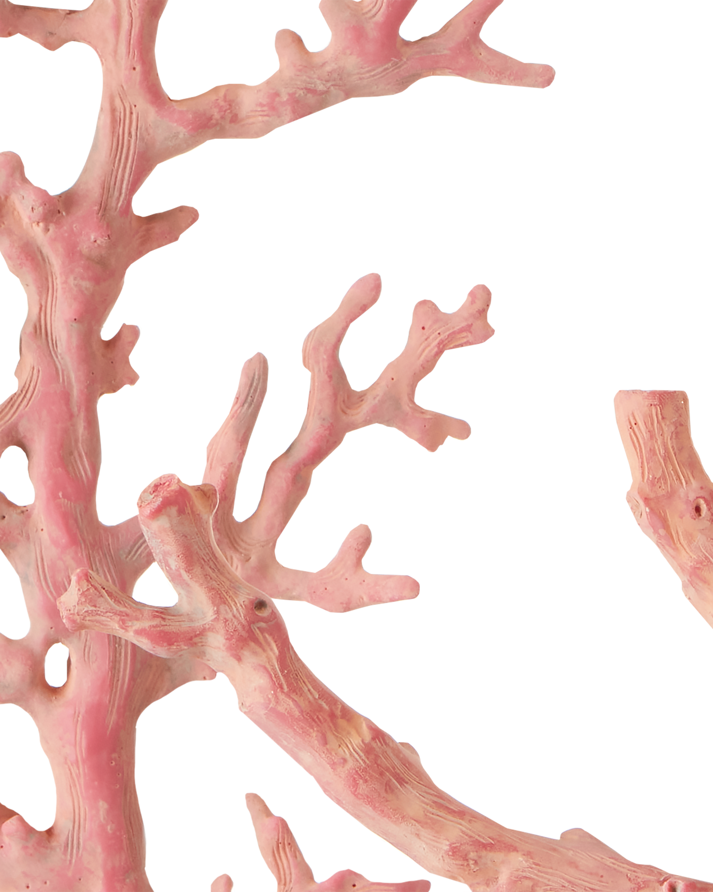 Large Red Coral Branches Set of 3.