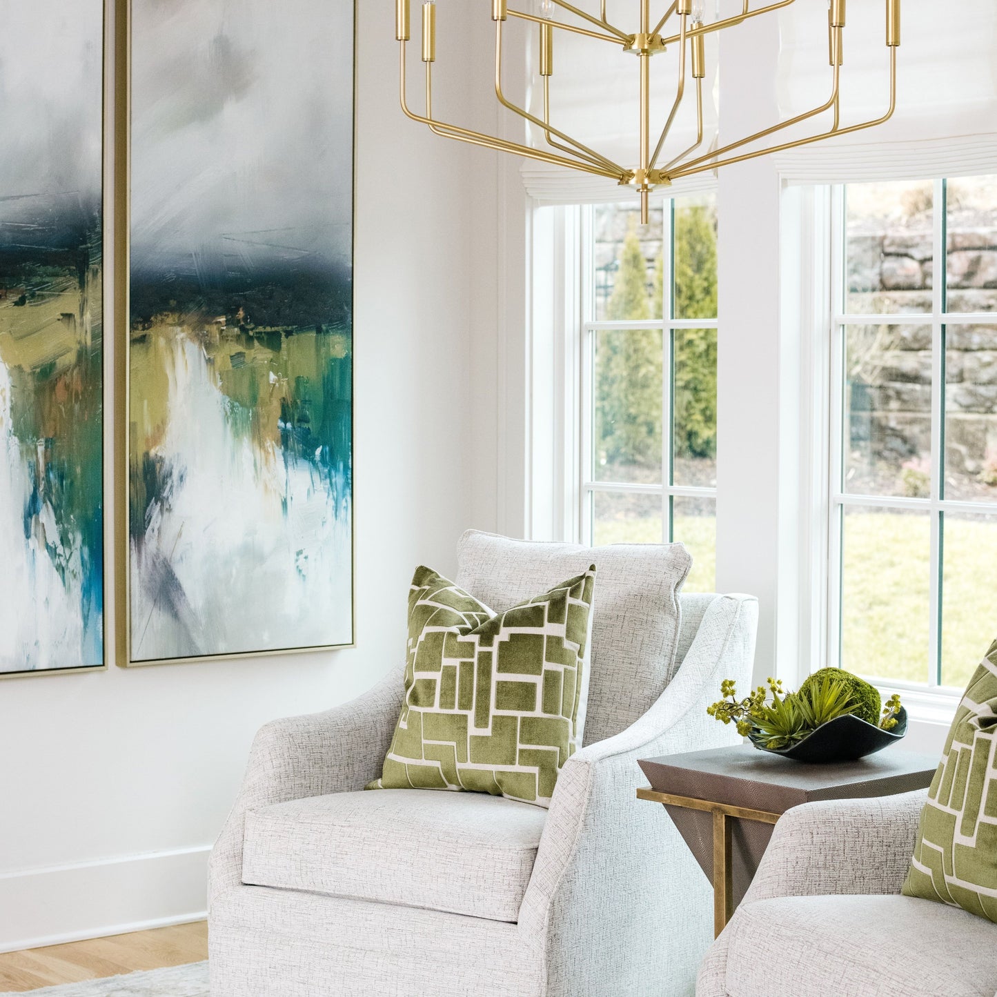 Rory Swivel Glider - Alabaster.