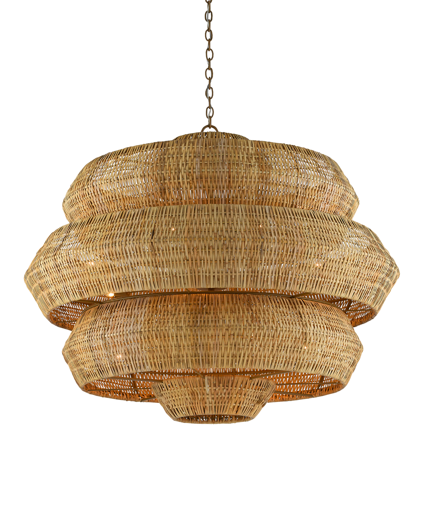 Antibes Grande Natural Chandelier.