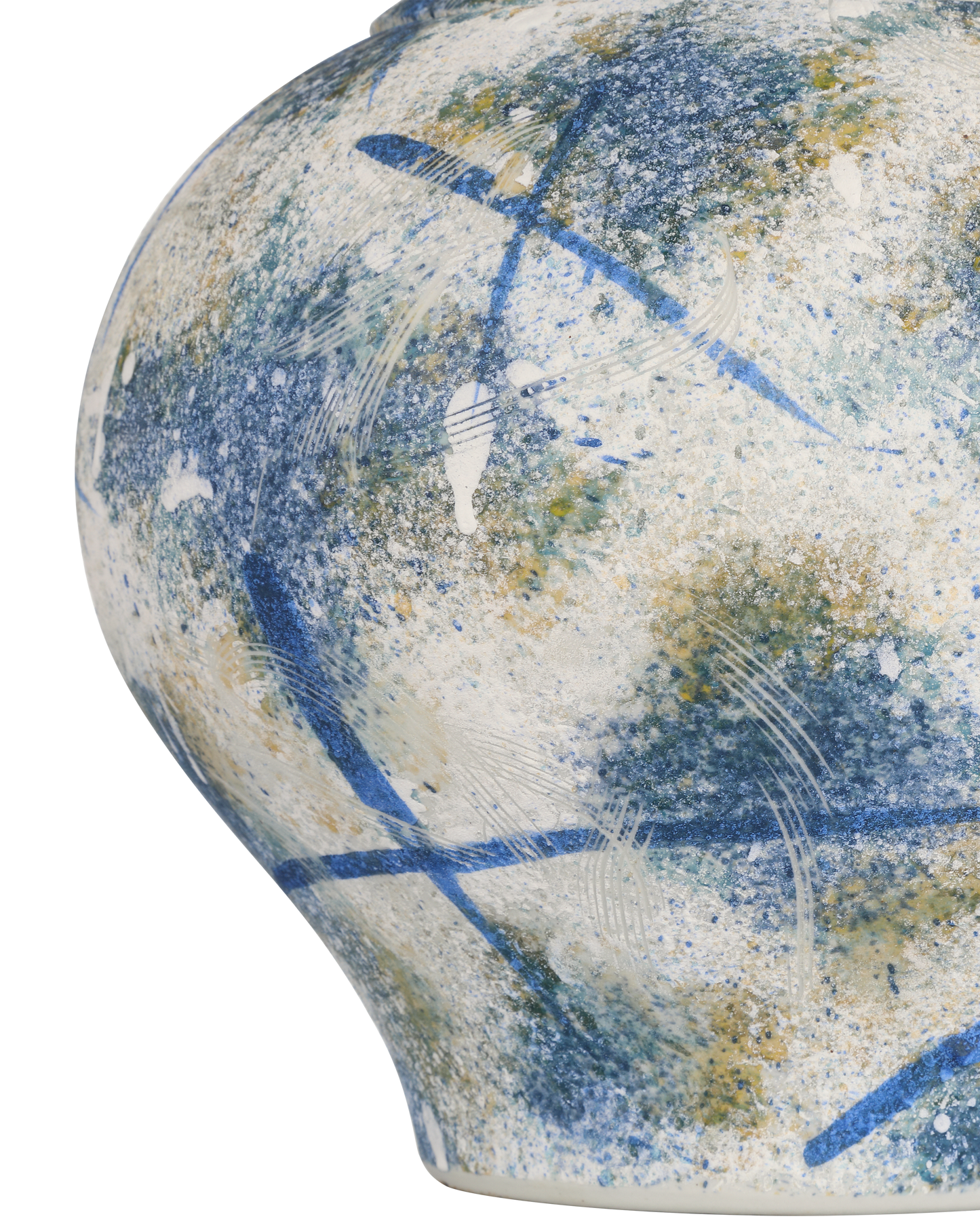 Jackson Blue & White Vase.