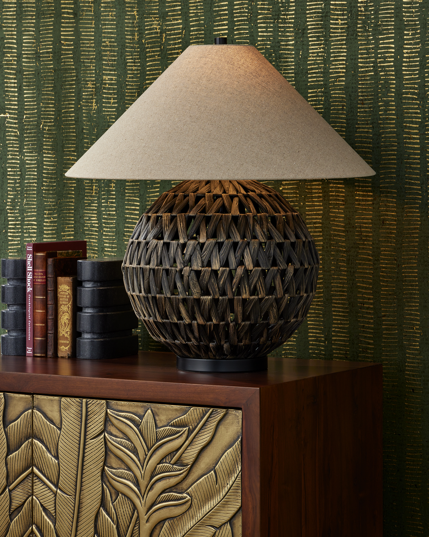 Casimer Black Table Lamp.