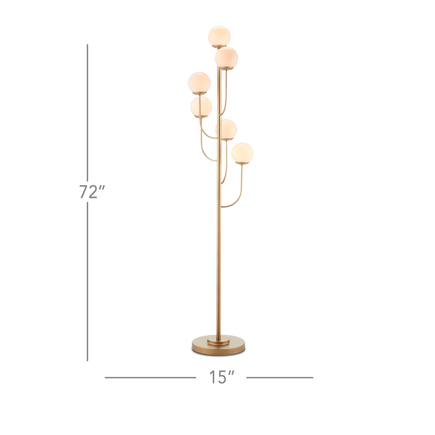 Farnsworth Brass Floor Lamp.