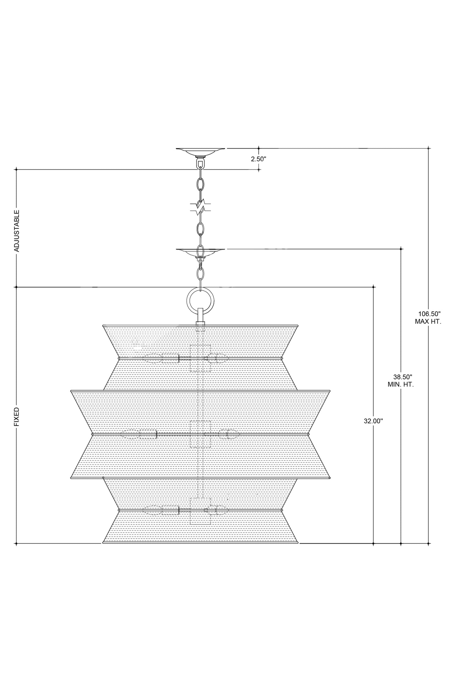 Phebe Medium Chandelier.