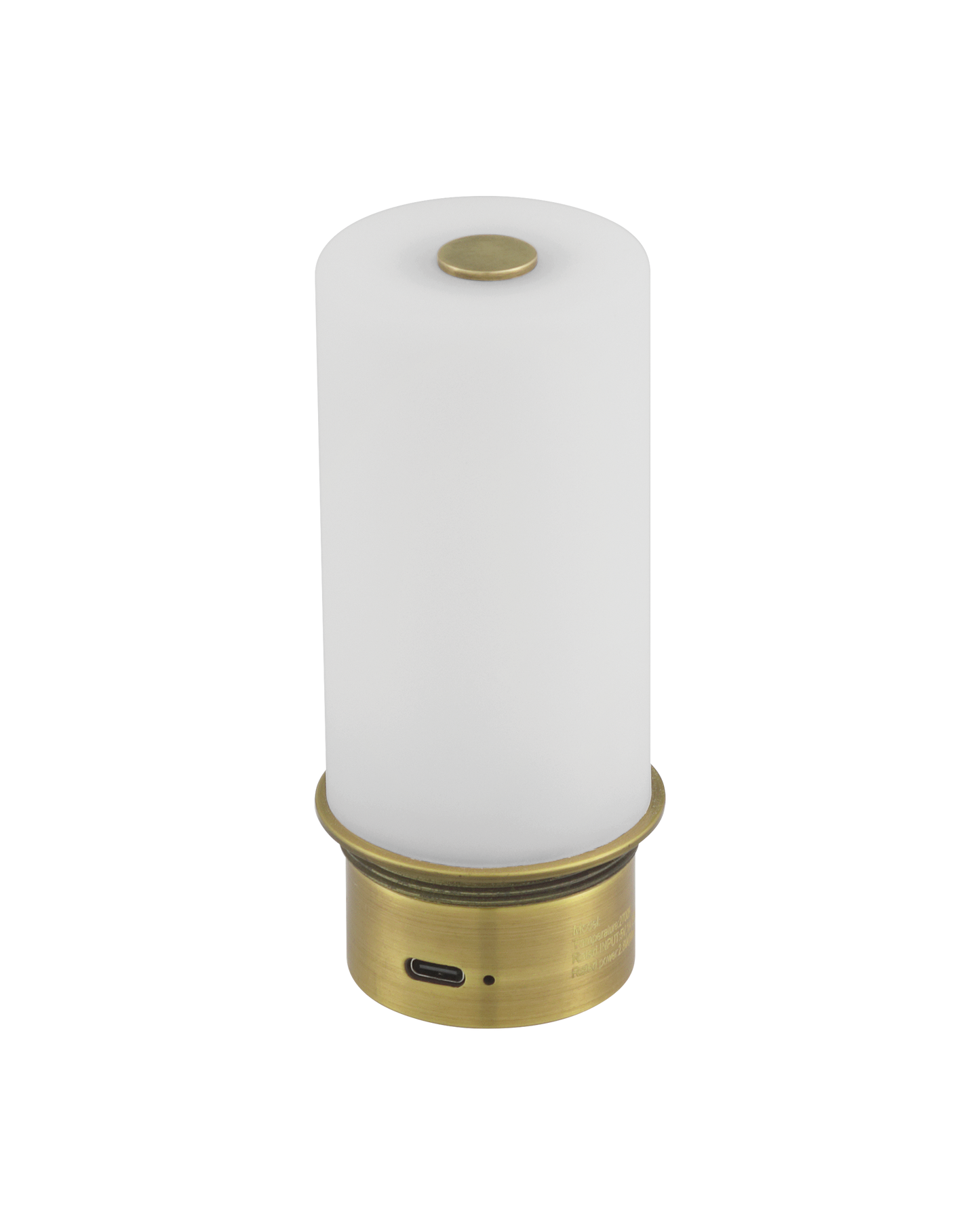 Gadabout Brass Cordless Table Lamp.