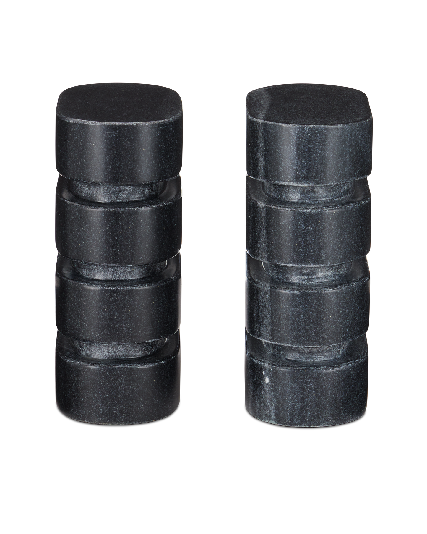 Bheslana Marble Black Object Set of 2.