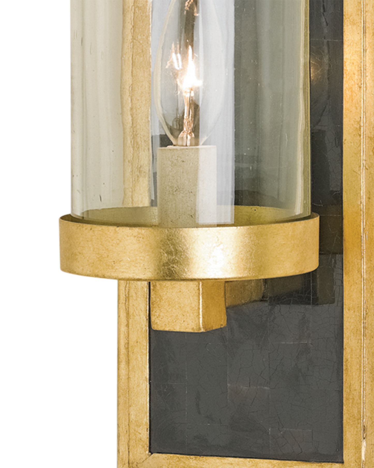 Charade Gold Wall Sconce.