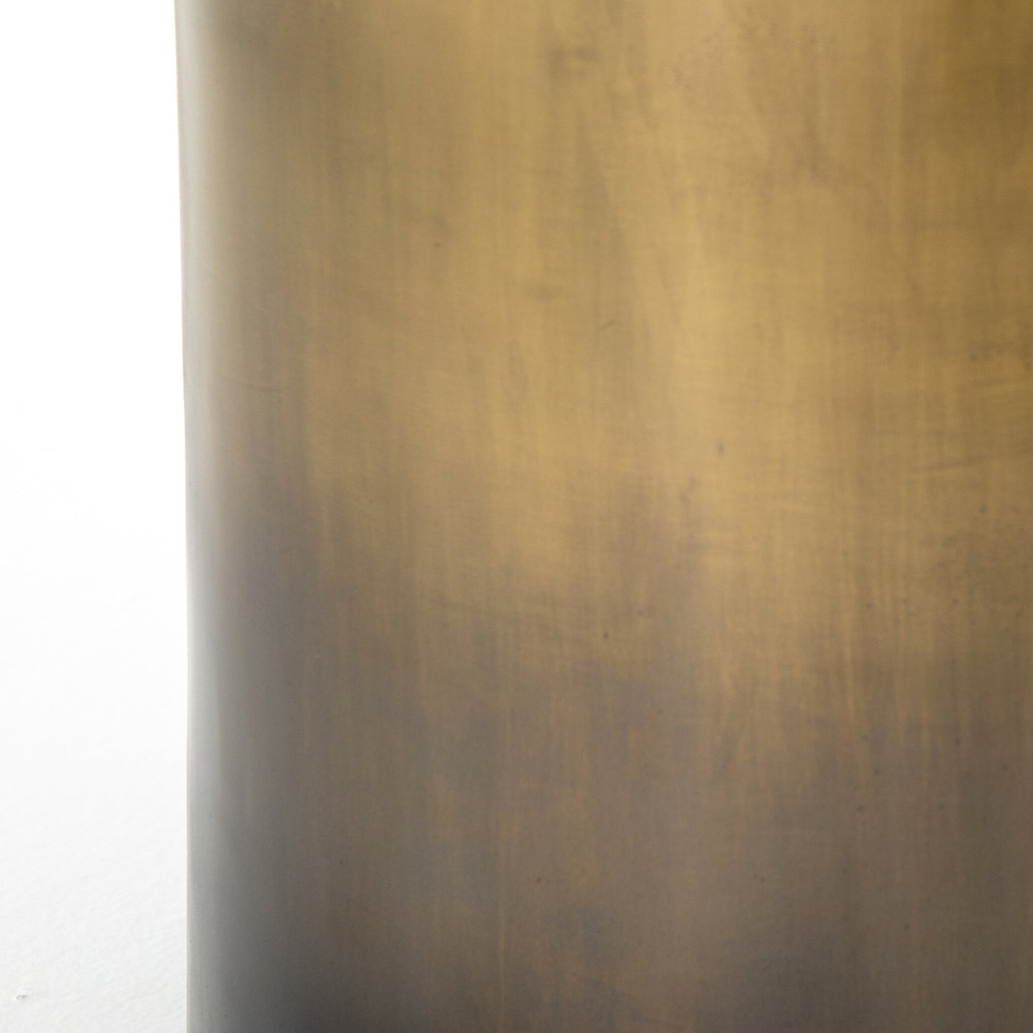 Cameron End Table - Ombre Antique Brass.