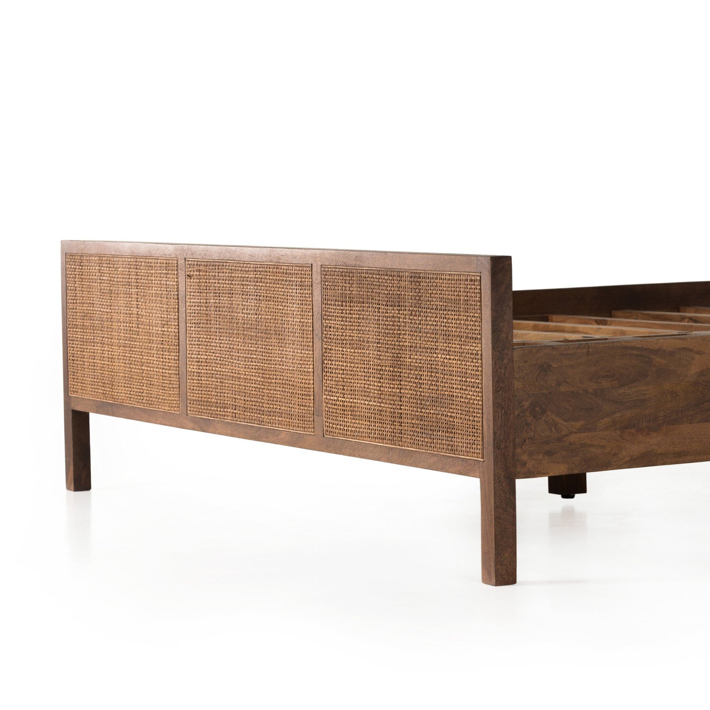 Sydney King Bed - Brown Wash.