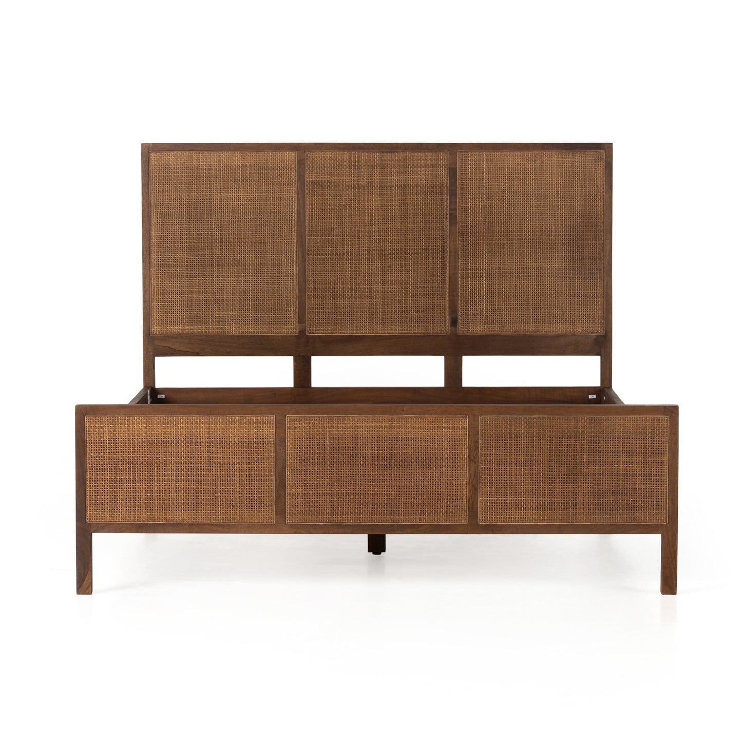 Sydney King Bed - Brown Wash.