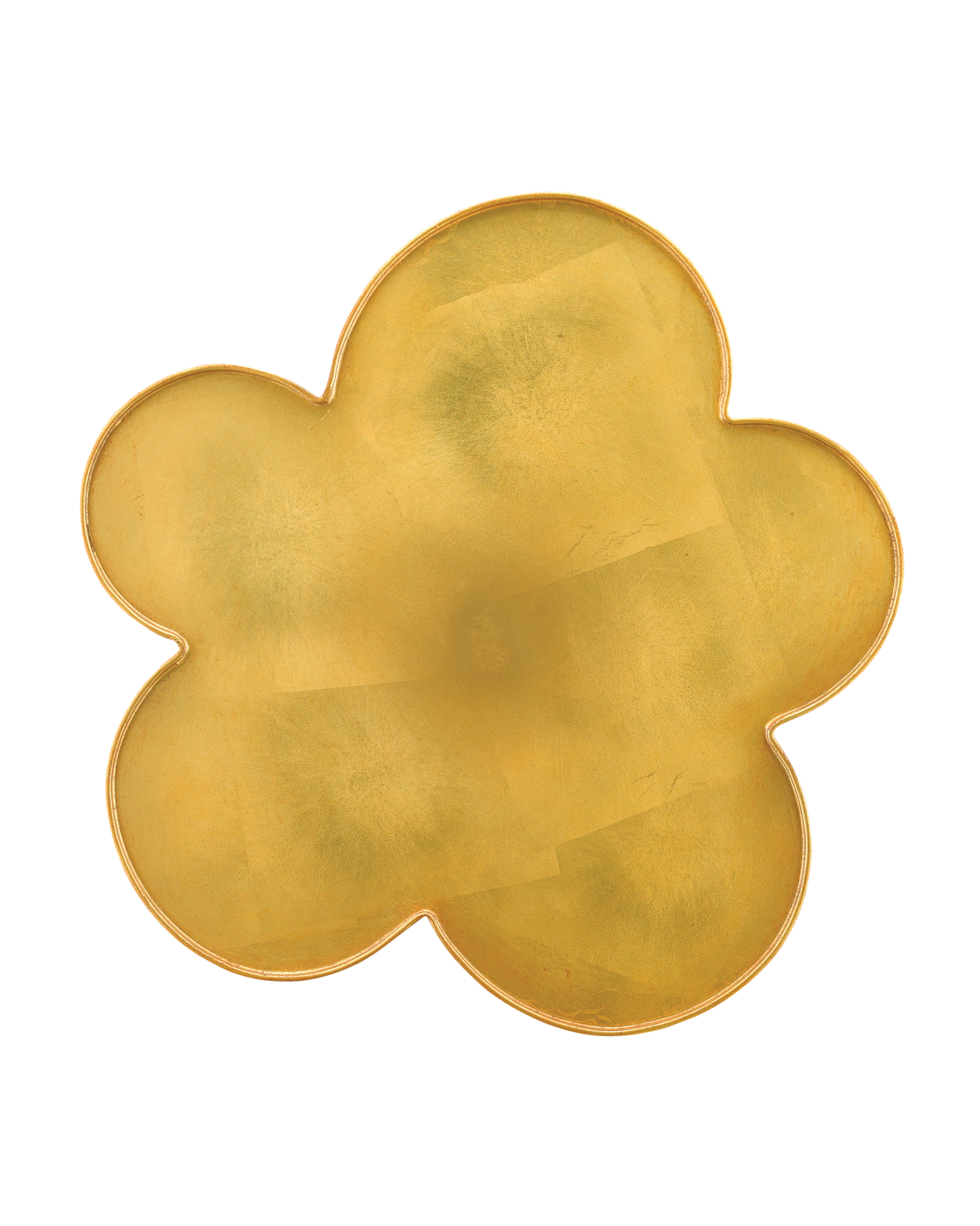 Fleur Large Gold Accent Table.