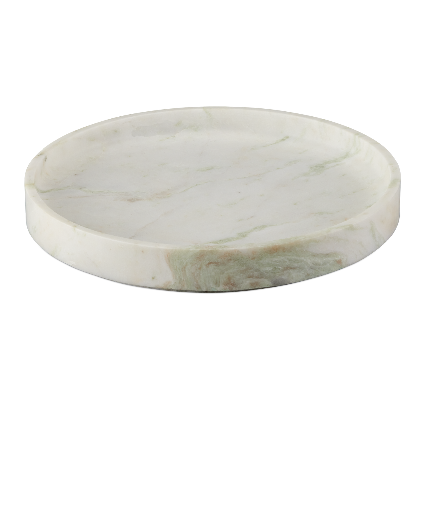 Bilbao Onyx Round Tray.