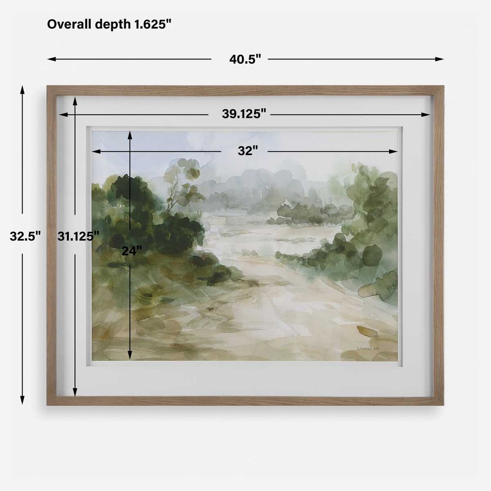 Verdant Framed Print.