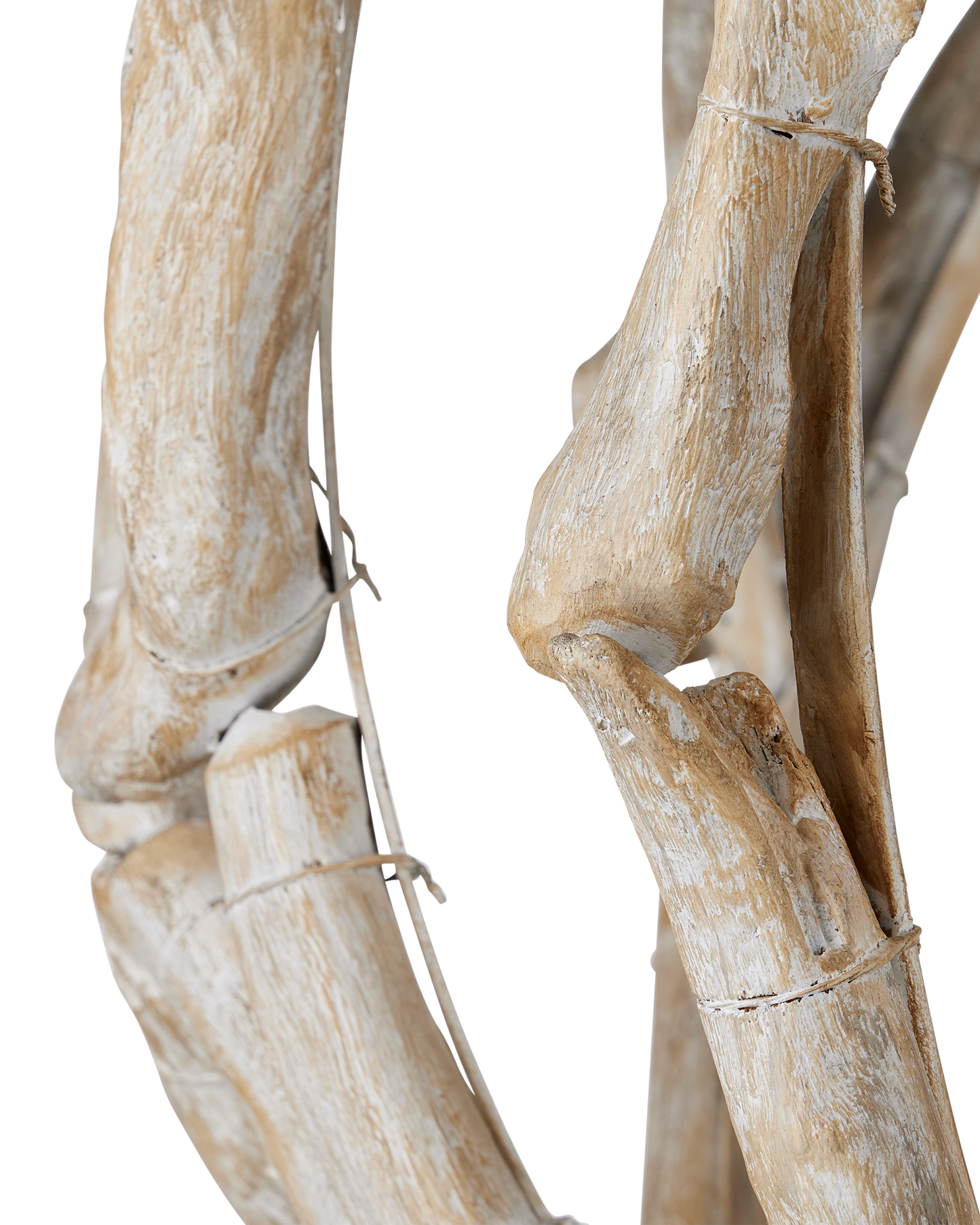 Driftwood Whitewash Orb Chandelier.