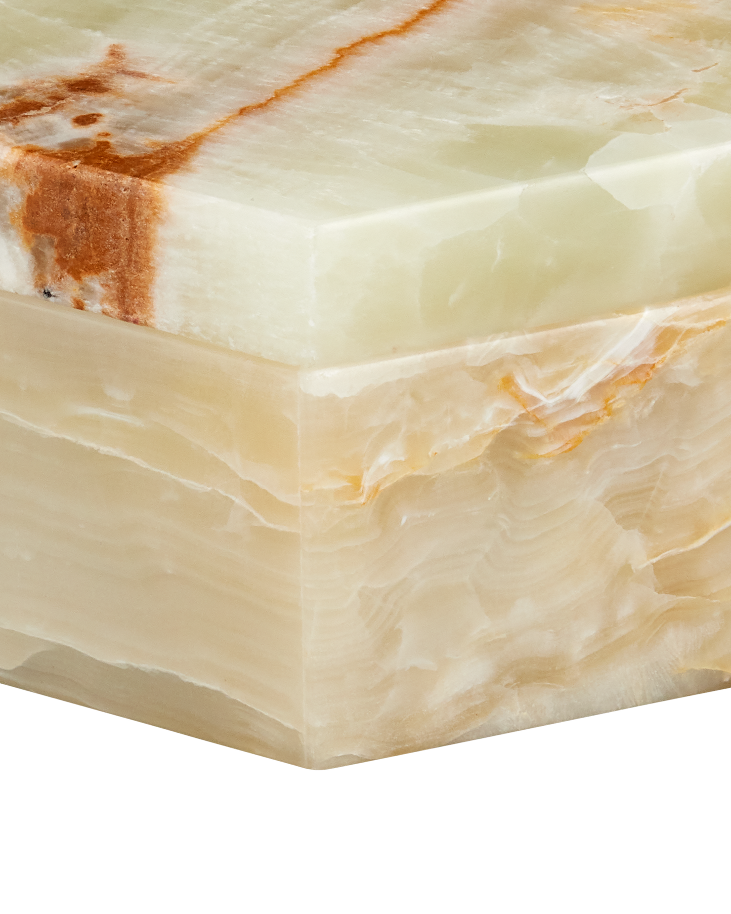 Arco Green Onyx Hexagon Box.