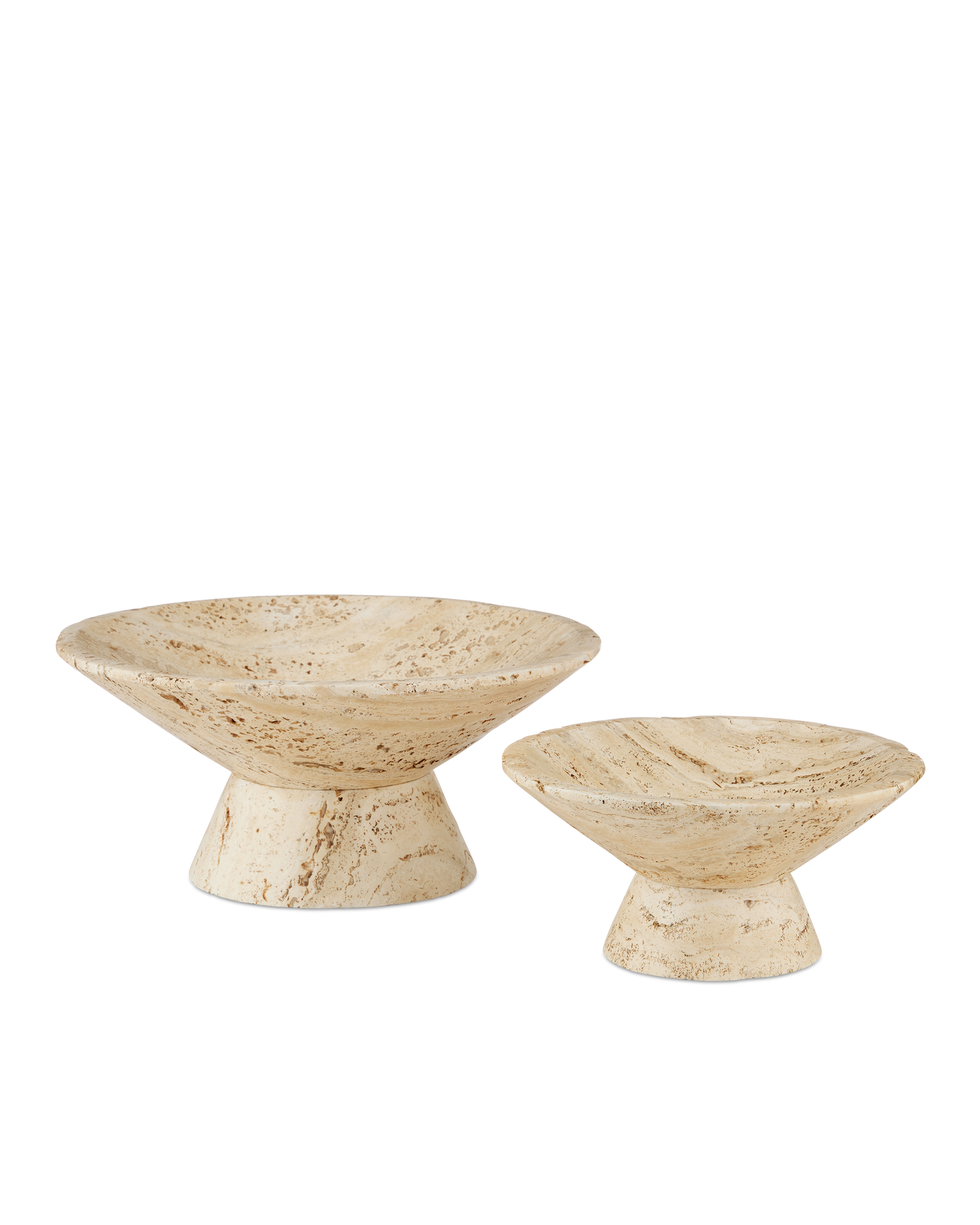 Lubo Travertine Small Bowl.