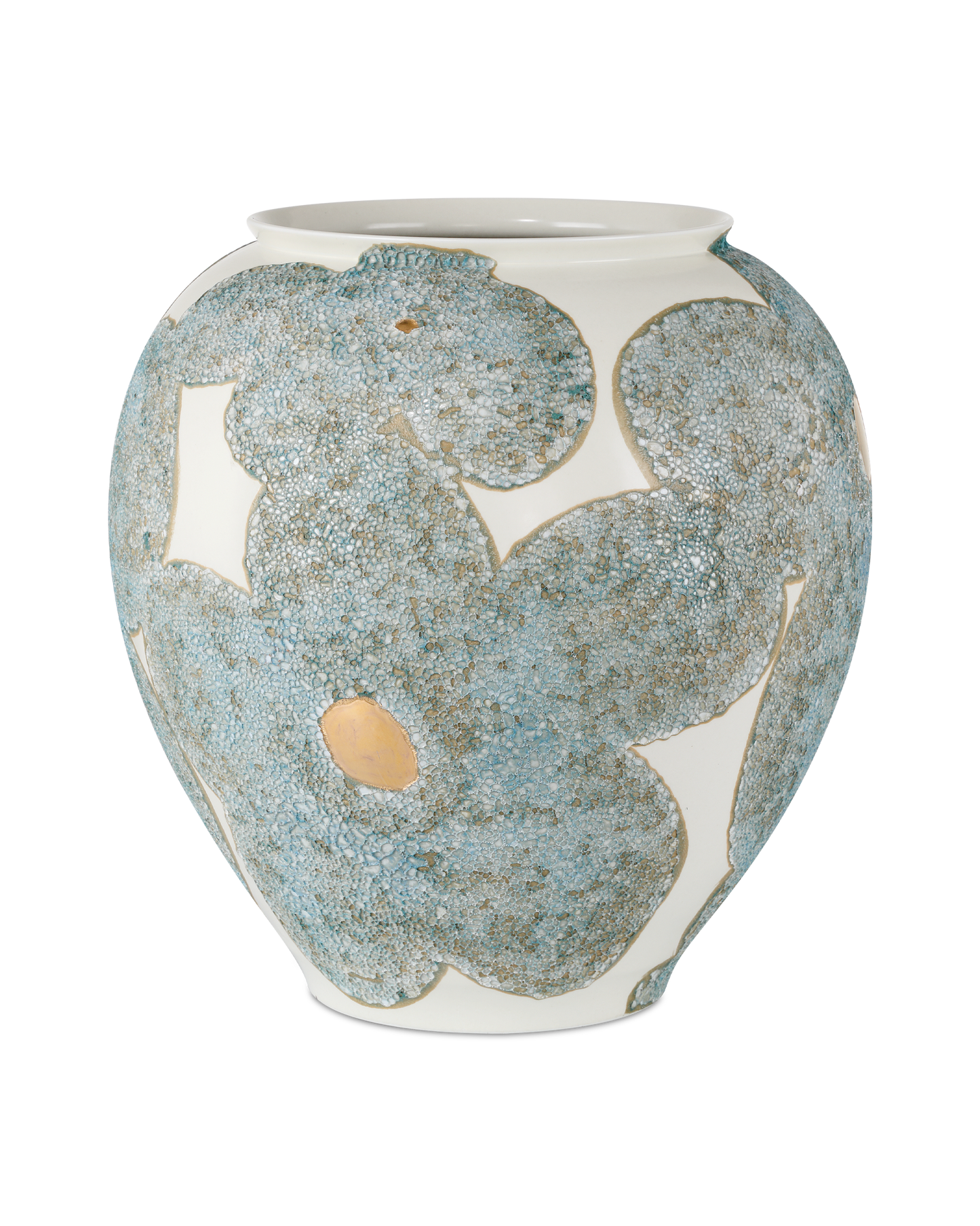 Bloom Blue & Ivory Vase.