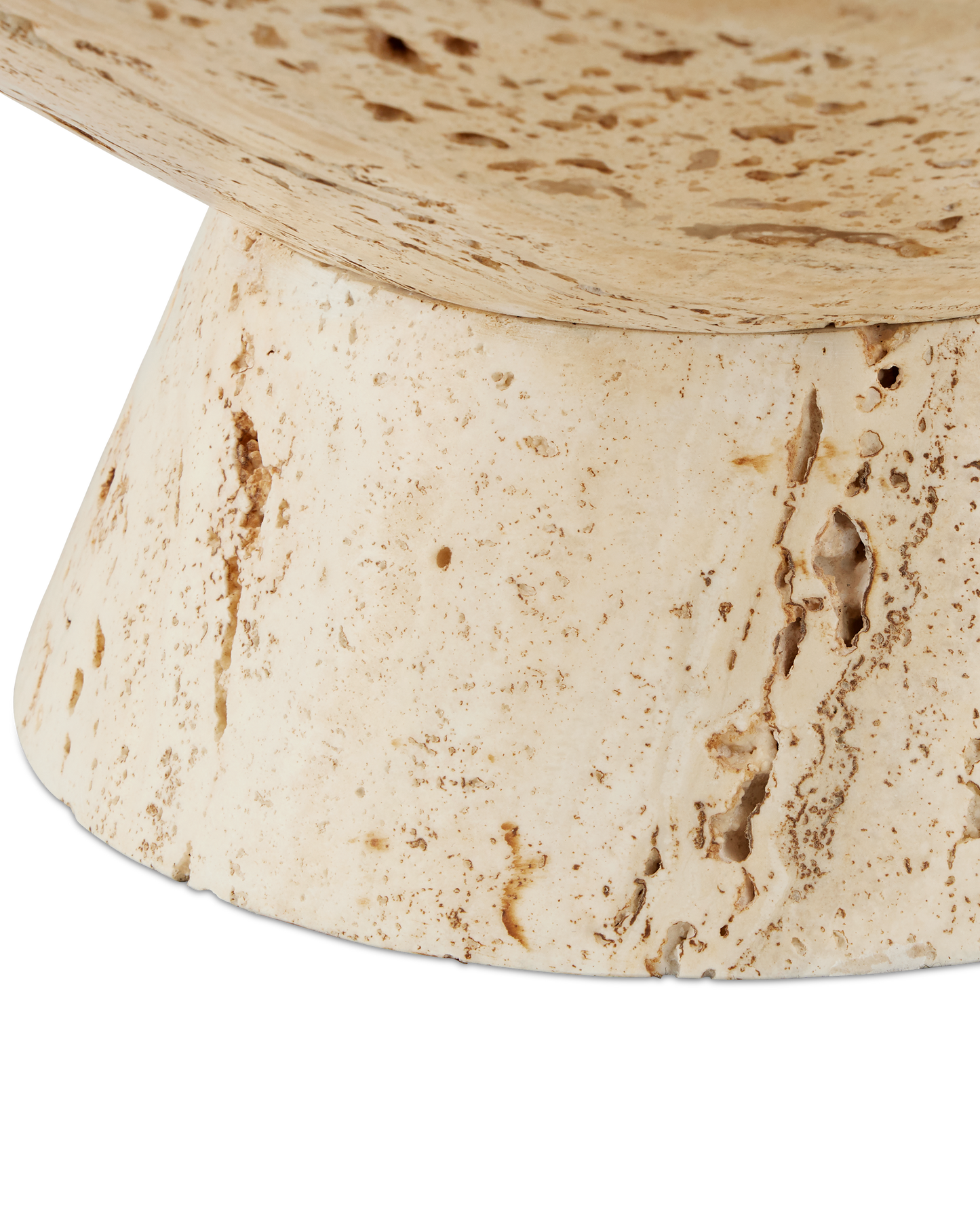 Lubo Travertine Small Bowl.