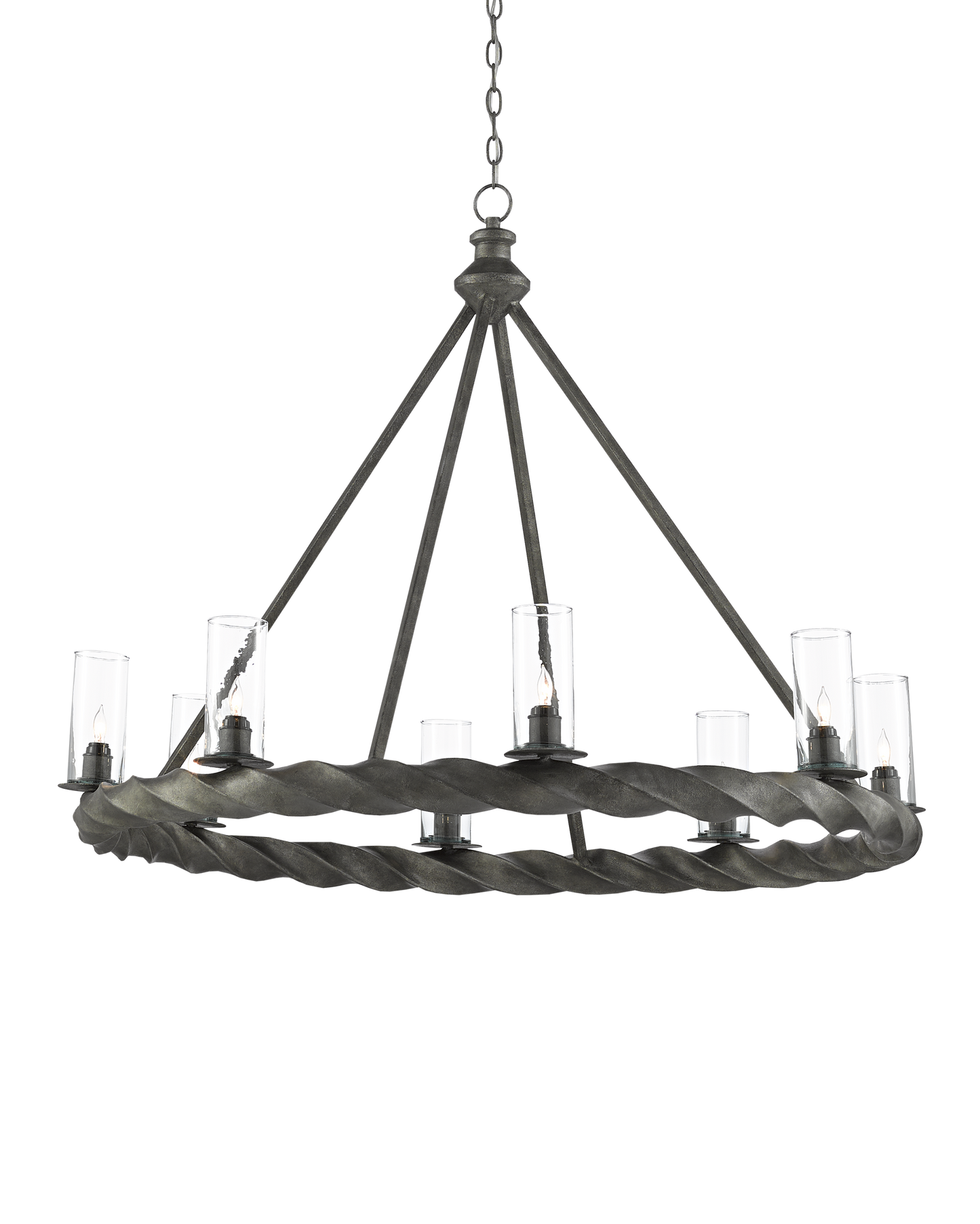 Orson Black Chandelier.