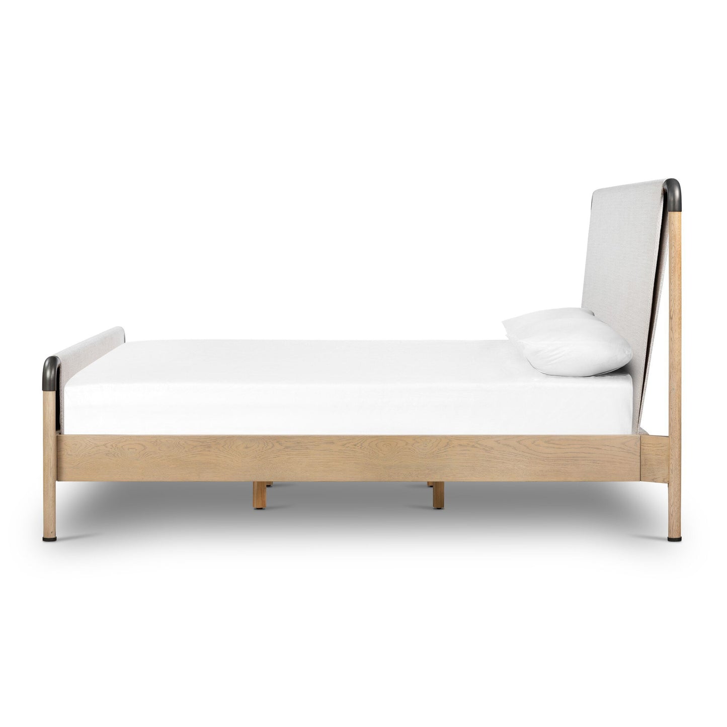 Harriett King Bed - Gibson Wheat.