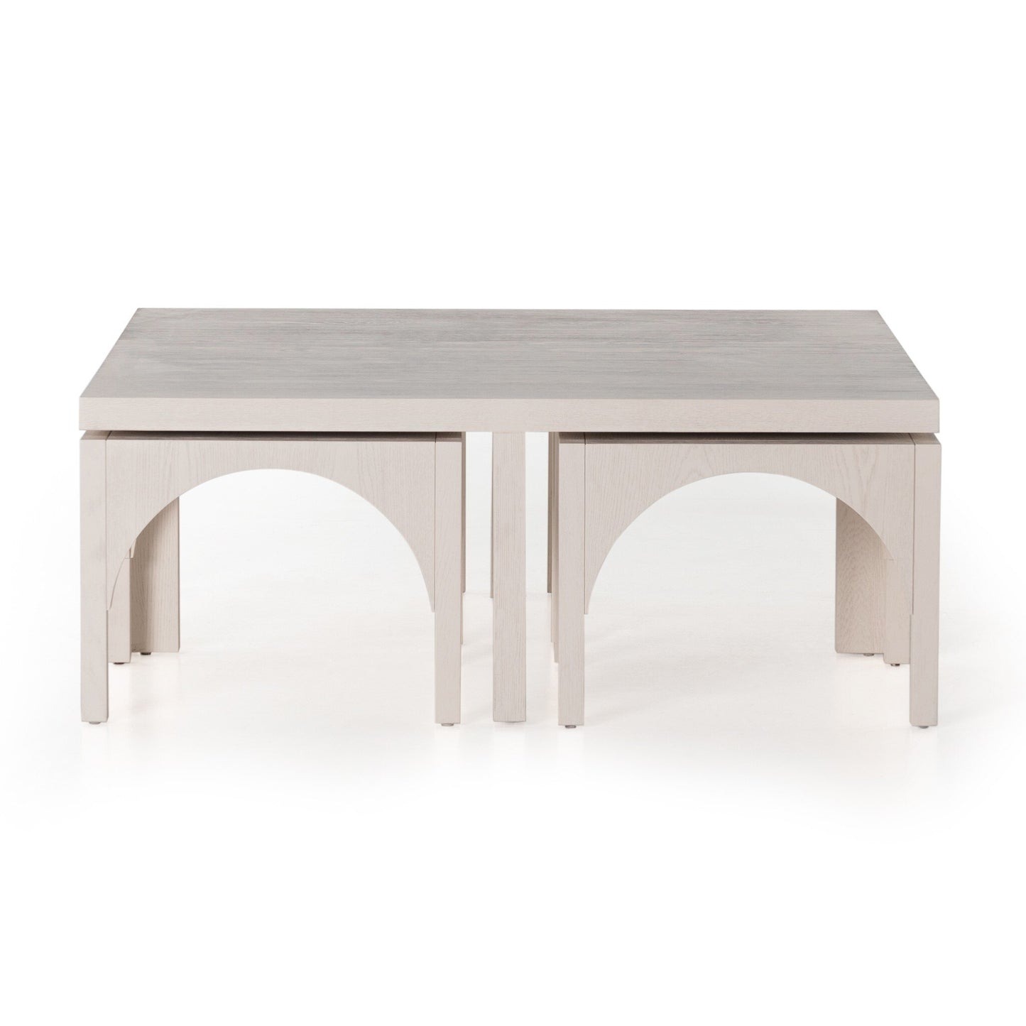Amara Coffee Table - Off White Oak