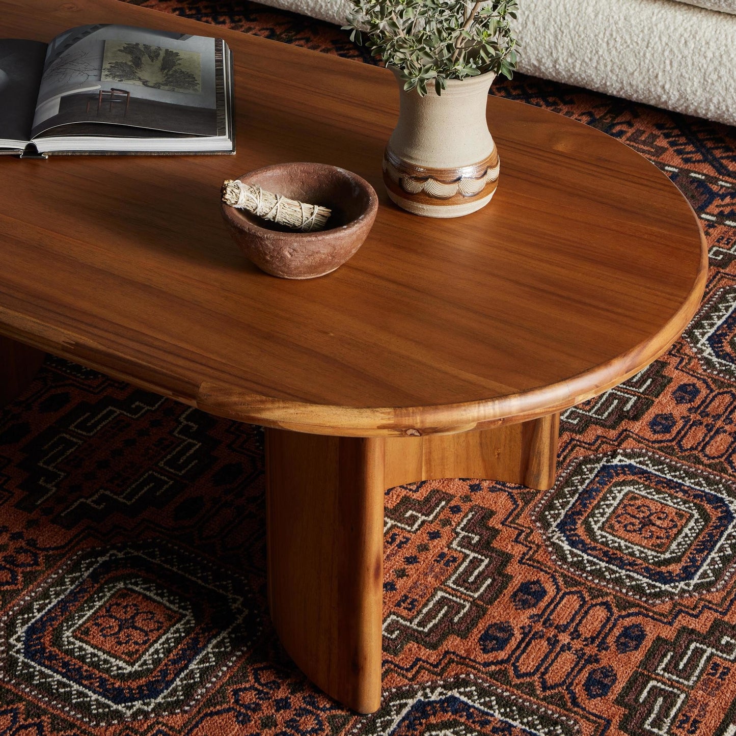 Paden Coffee Table - Sandy Acacia.