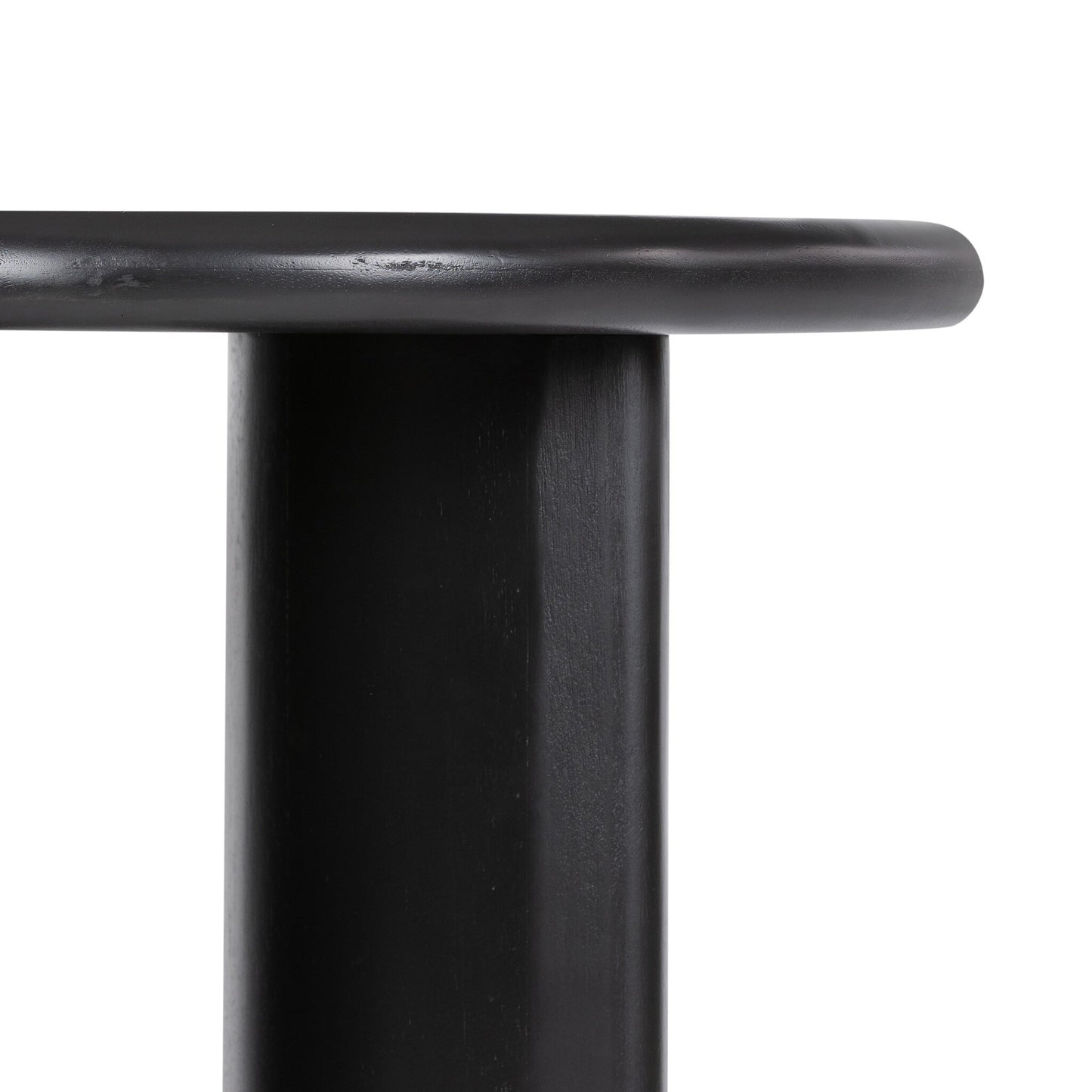 Paden End Table - Aged Black Acacia.