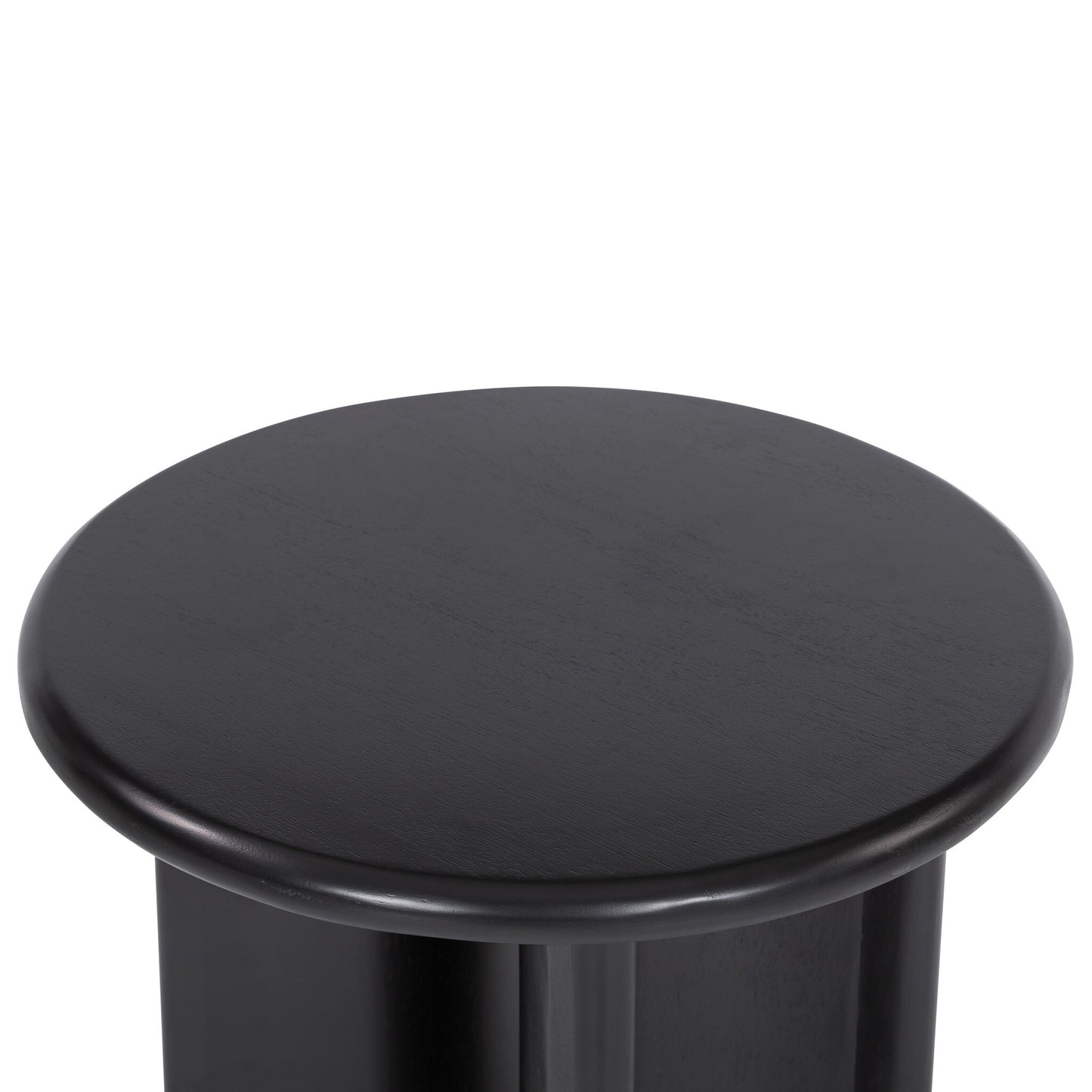 Paden End Table - Aged Black Acacia.