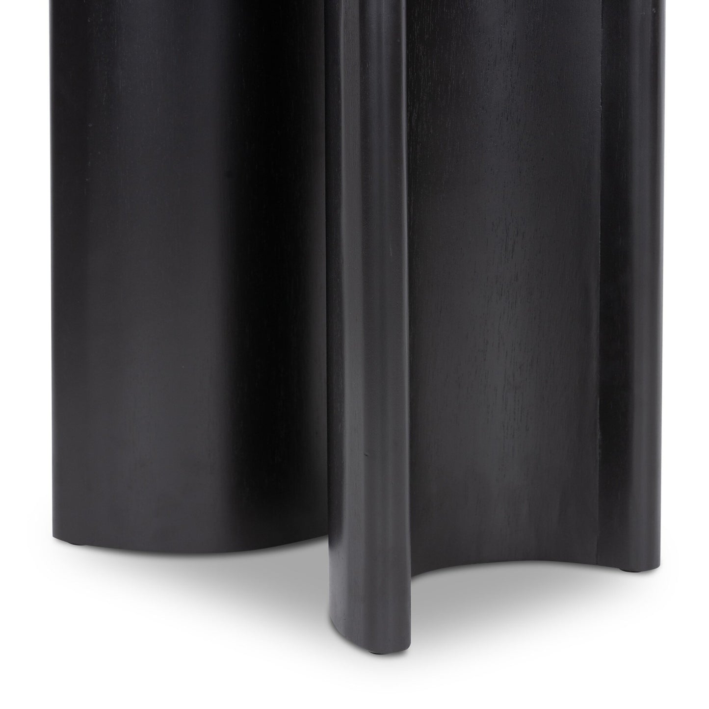 Paden End Table - Aged Black Acacia.