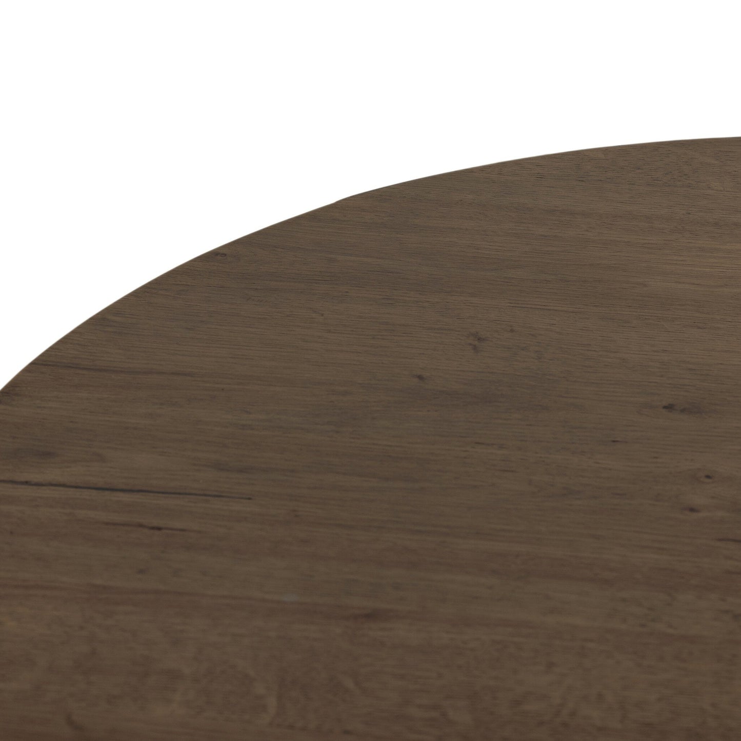 Eaton Drum Coffee Table - Amber Oak Resin.