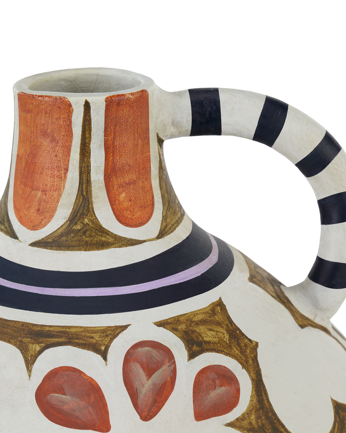 Hamsa Demijohn Vase.