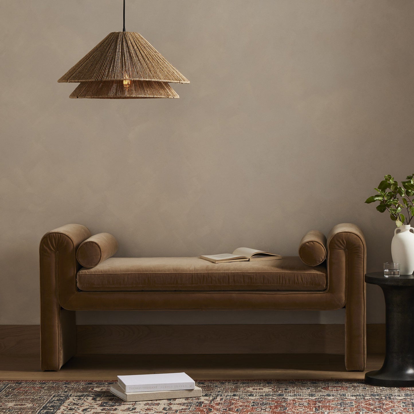 Mitchell Accent Bench - Surrey Camel.
