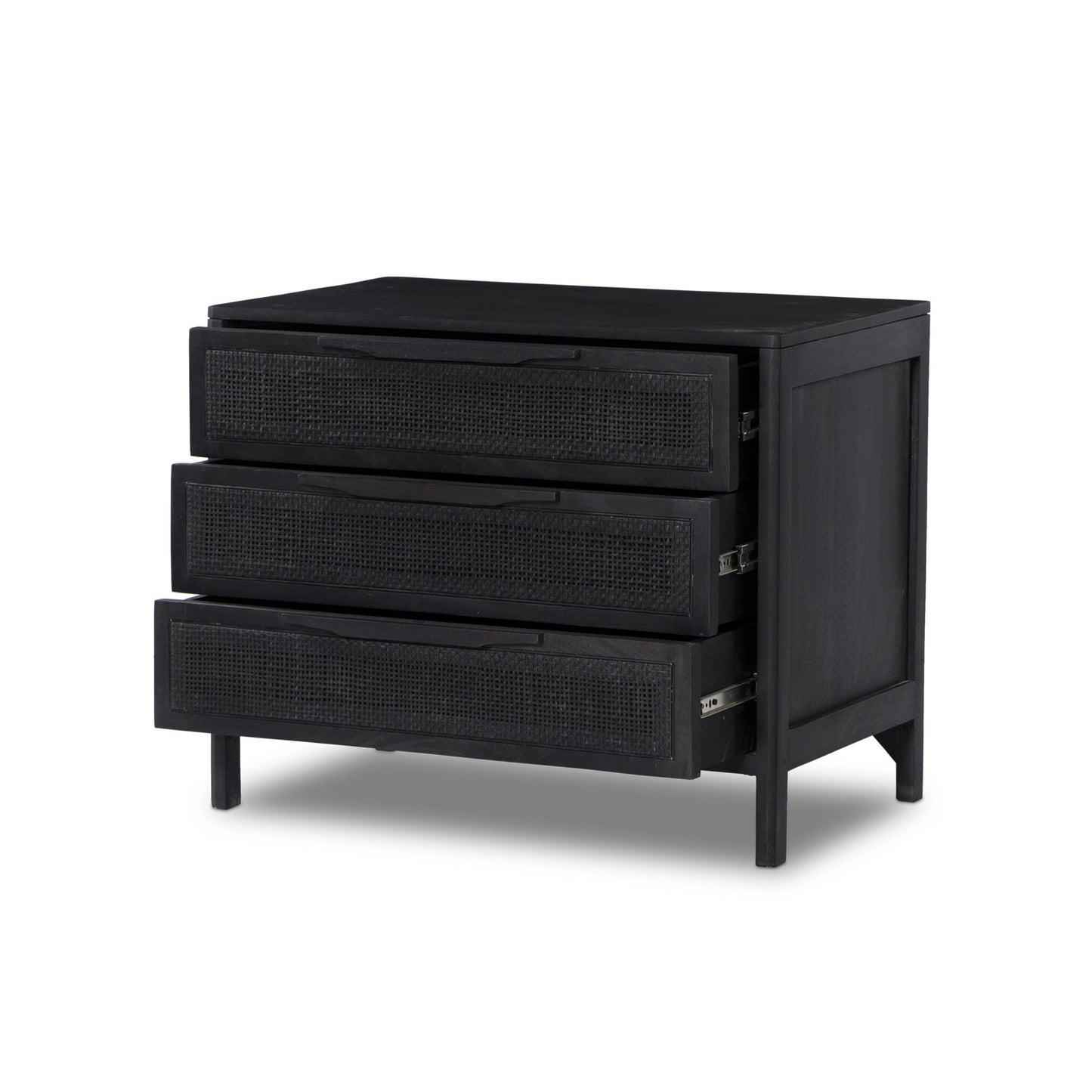 Sydney Large Nightstand - Black Wash.