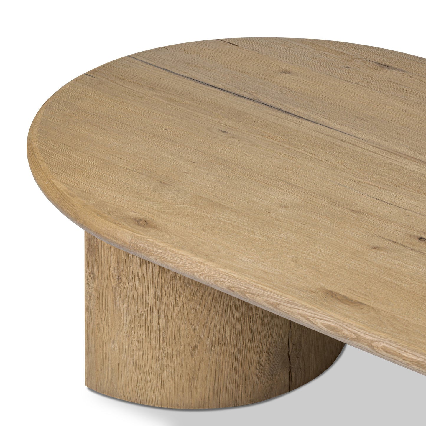 Paden Coffee Table - Worn Oak Veneer.