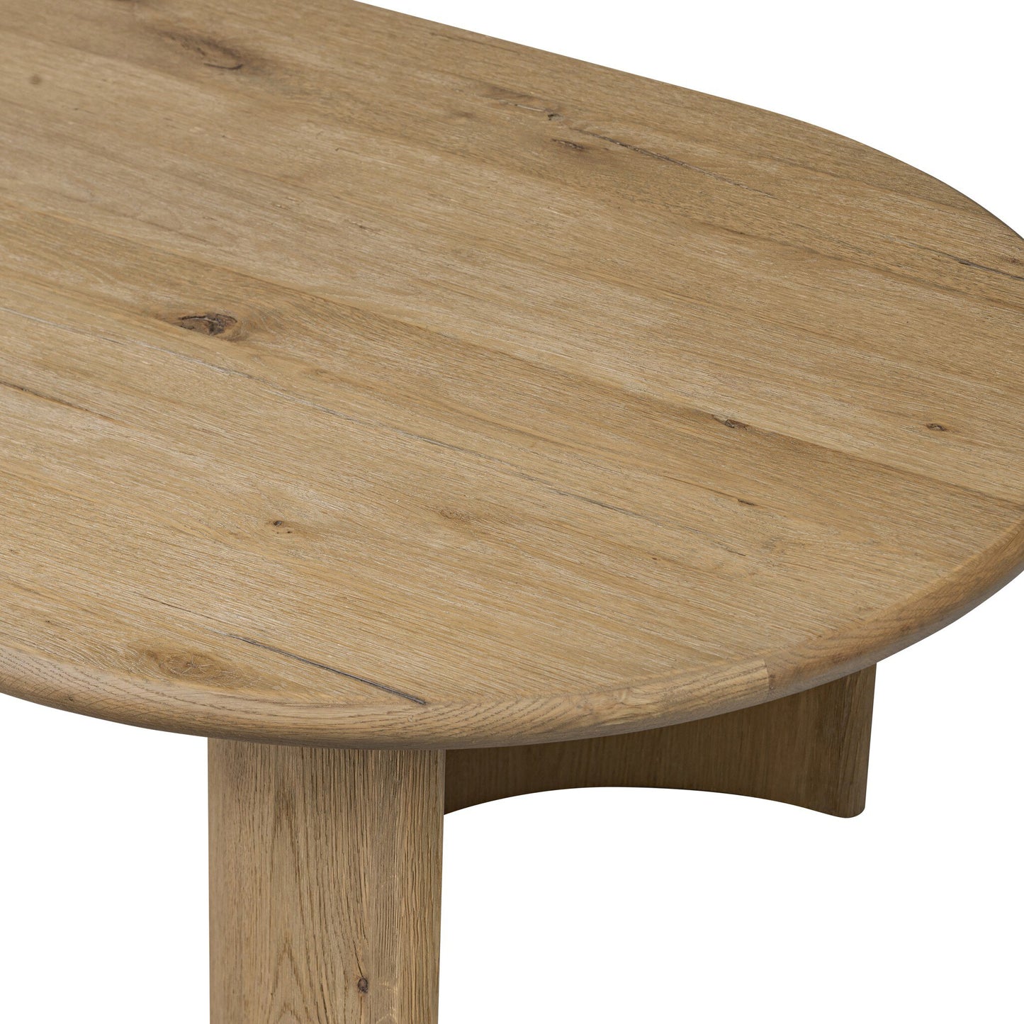 Paden Coffee Table - Worn Oak Veneer.