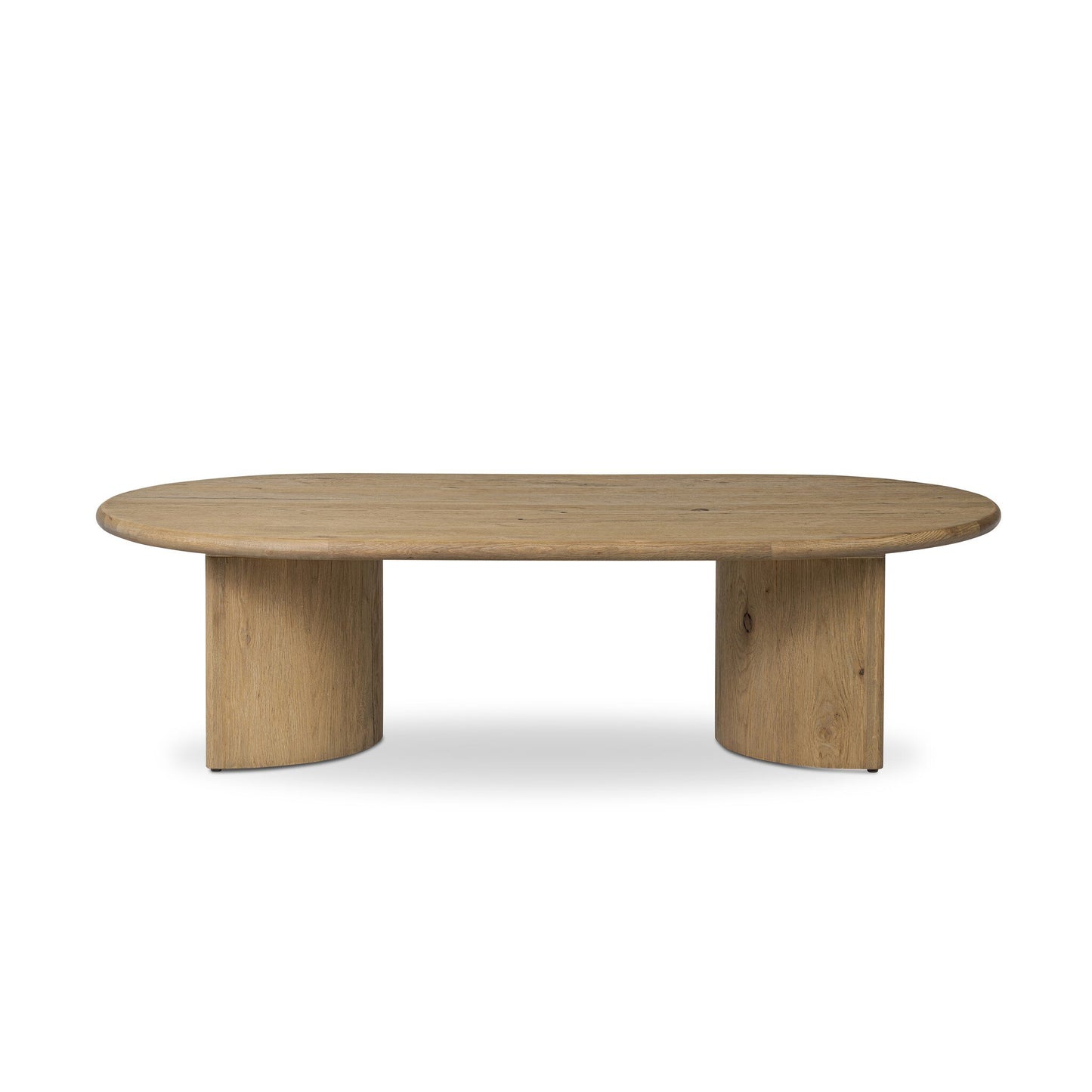Paden Coffee Table - Worn Oak Veneer.