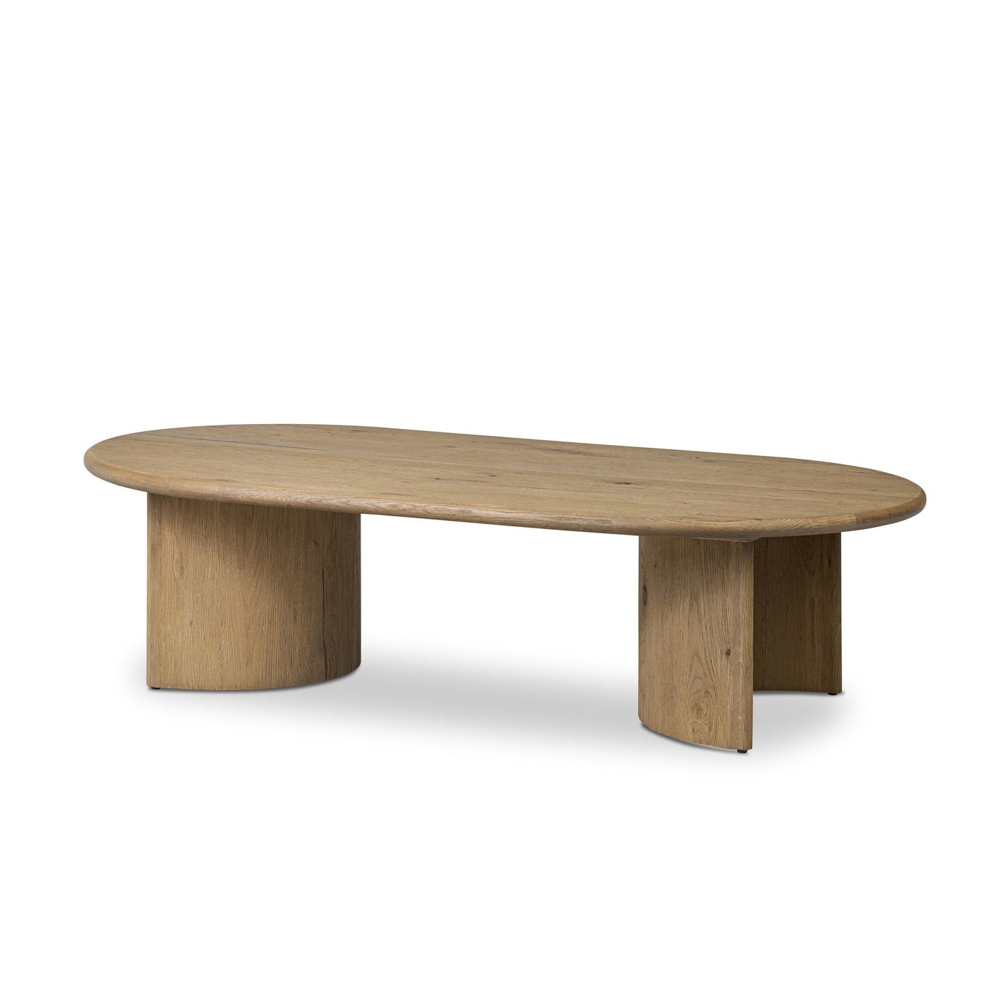 Paden Coffee Table - Worn Oak Veneer.