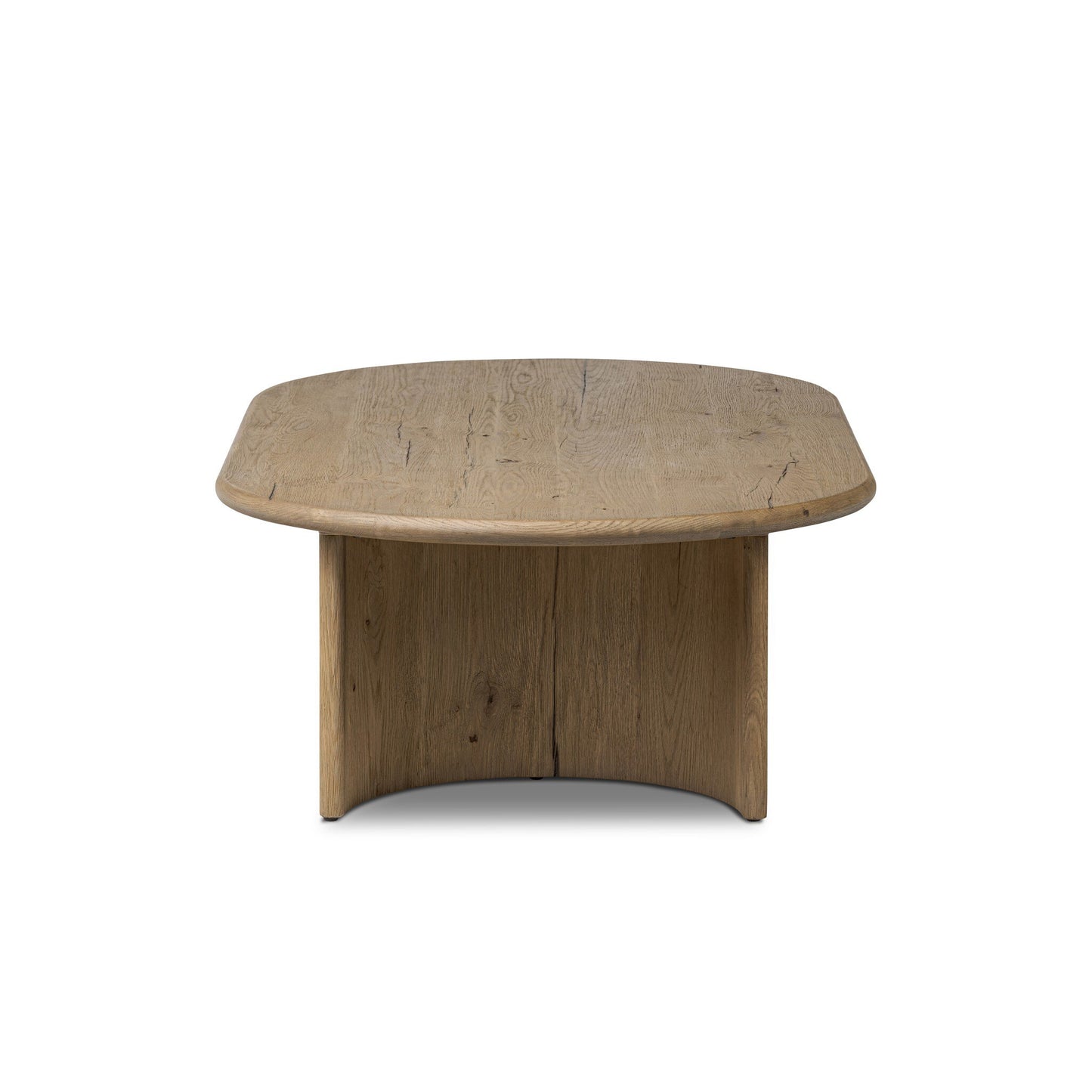 Paden Coffee Table - Worn Oak Veneer.
