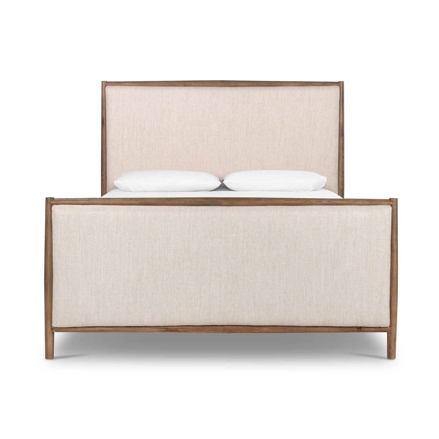 Glenview King Bed Weathered Oak Veneer - Essence Natural.
