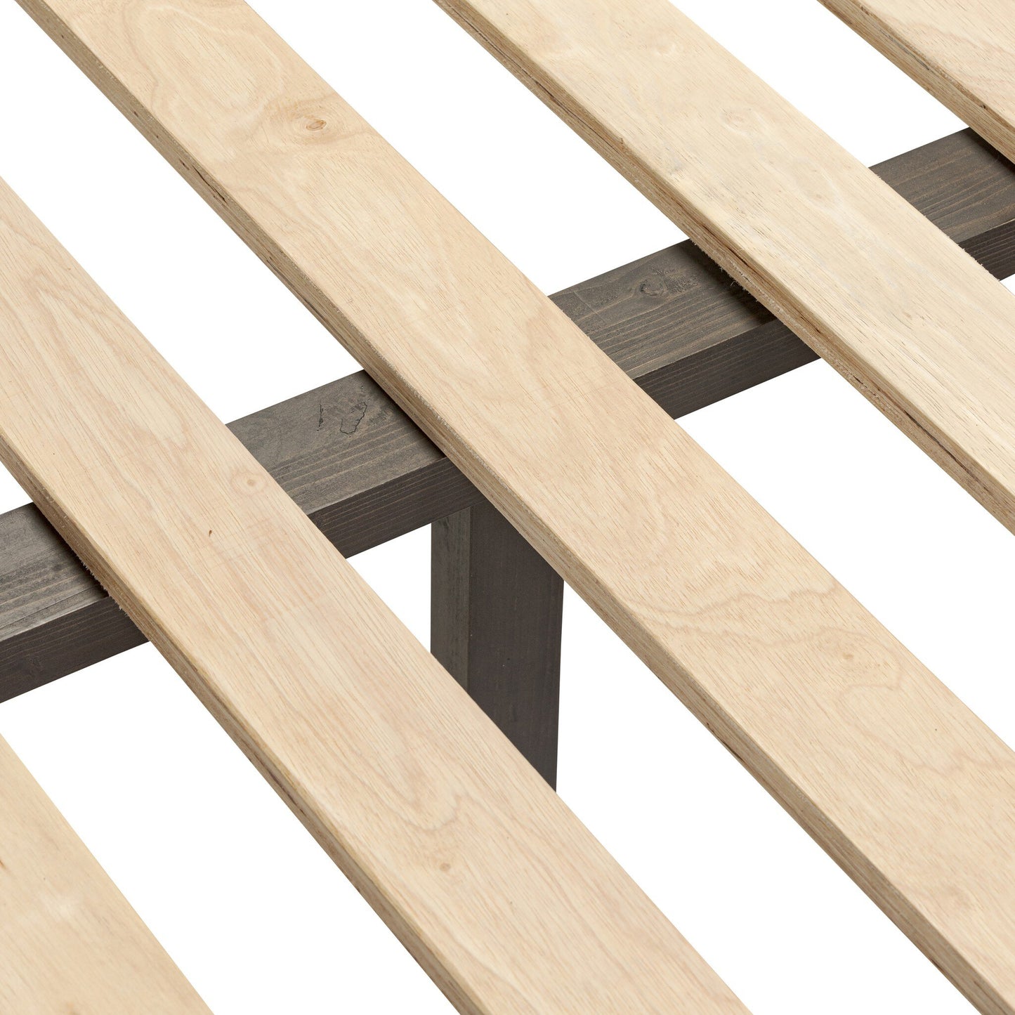 Glenview King Bed Cracked Smoked Black Veneer - Essence Natural.
