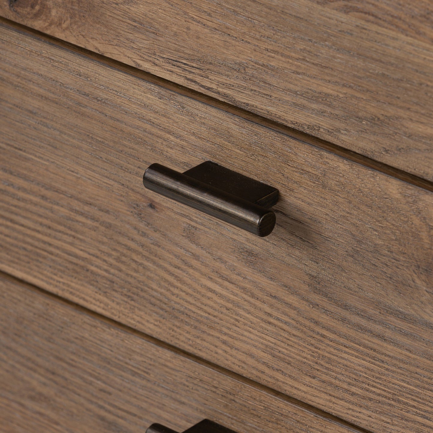 Glenview Nightstand - Weathered Oak Veneer.