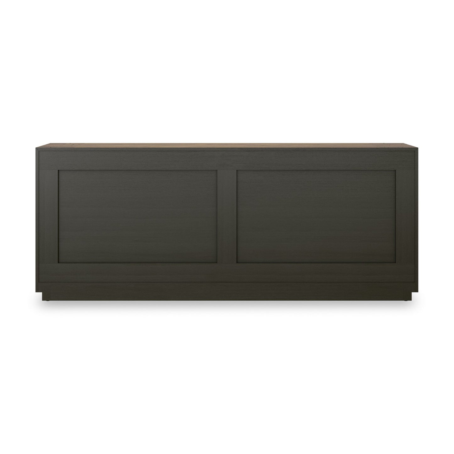 Abaso 6-Drawer Dresser - Rustic Wormwood Oak.