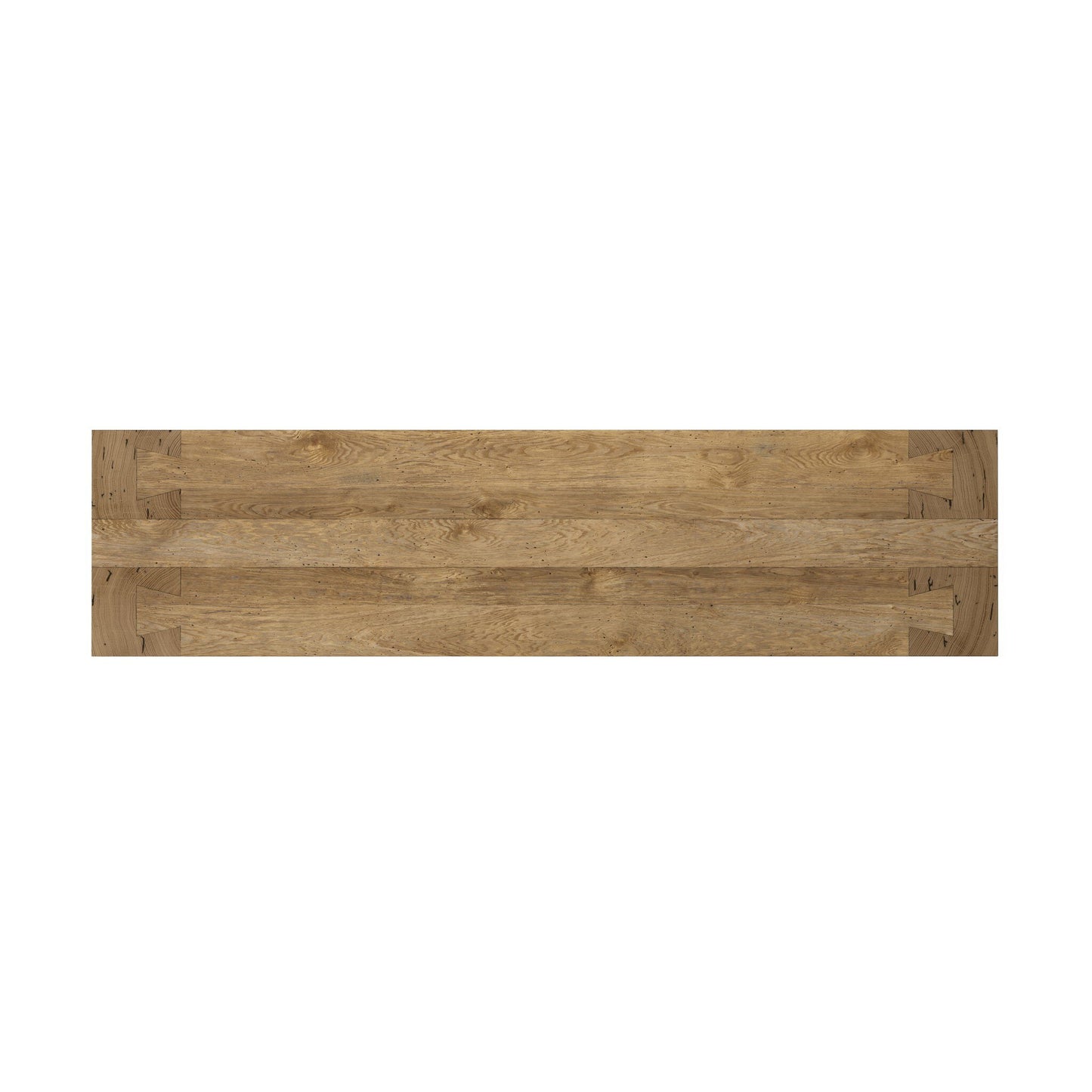 Abaso 6-Drawer Dresser - Rustic Wormwood Oak.
