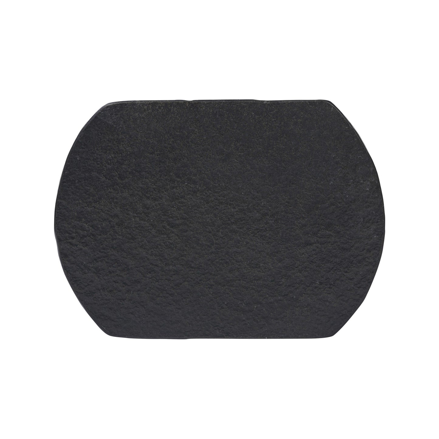 Clementine End Table - Distressed Graphite Concrete.