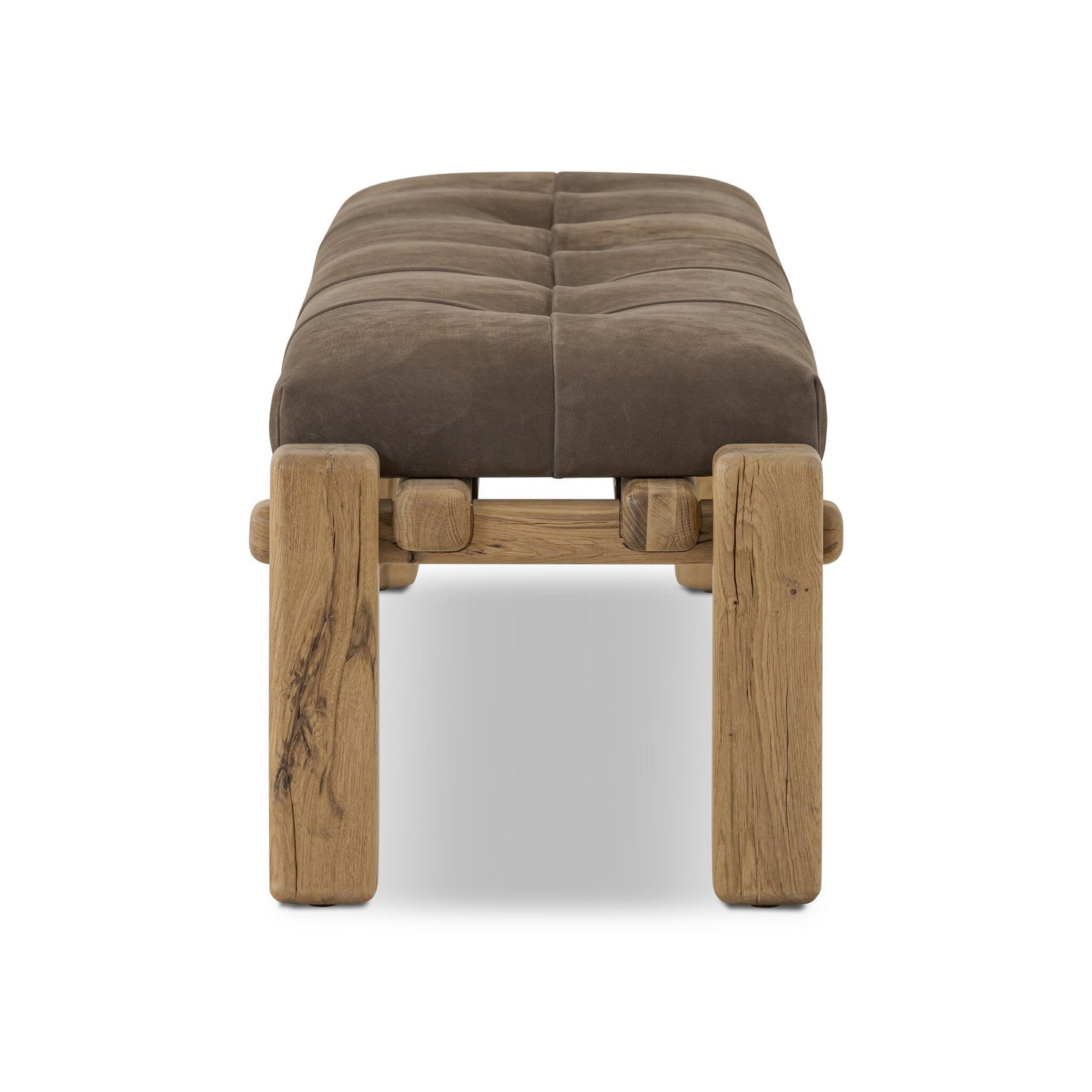 Marcia Accent Bench - Nubuck Cigar.