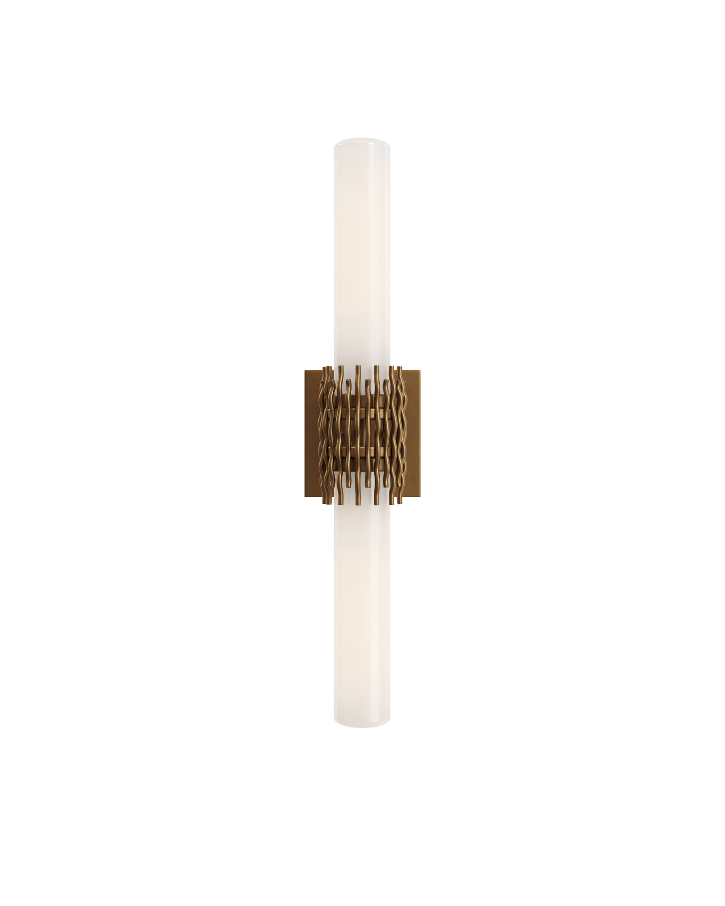 Brietta Brass Bath Wall Sconce.