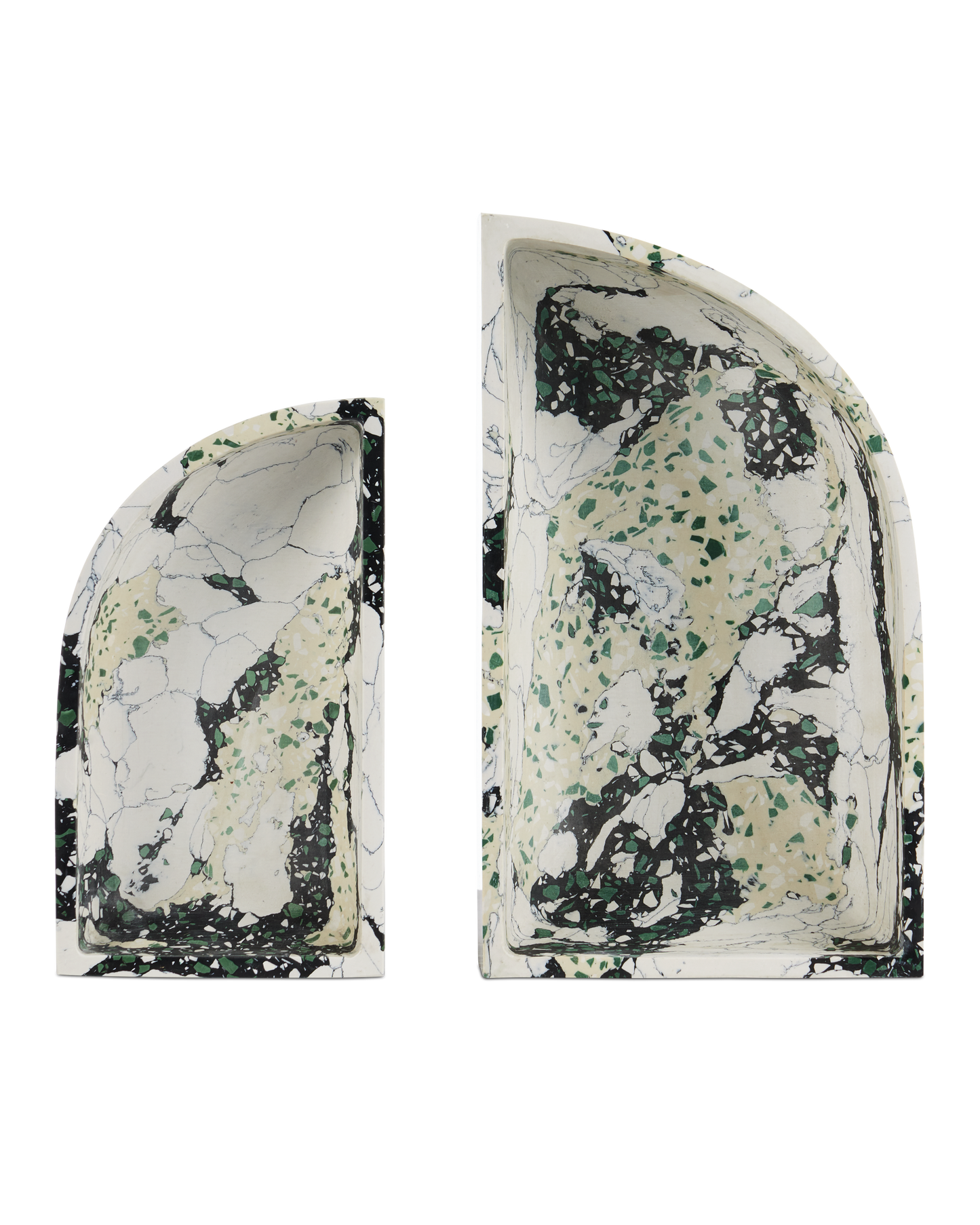 Fossey Asymmetrical Tray Set of 2.