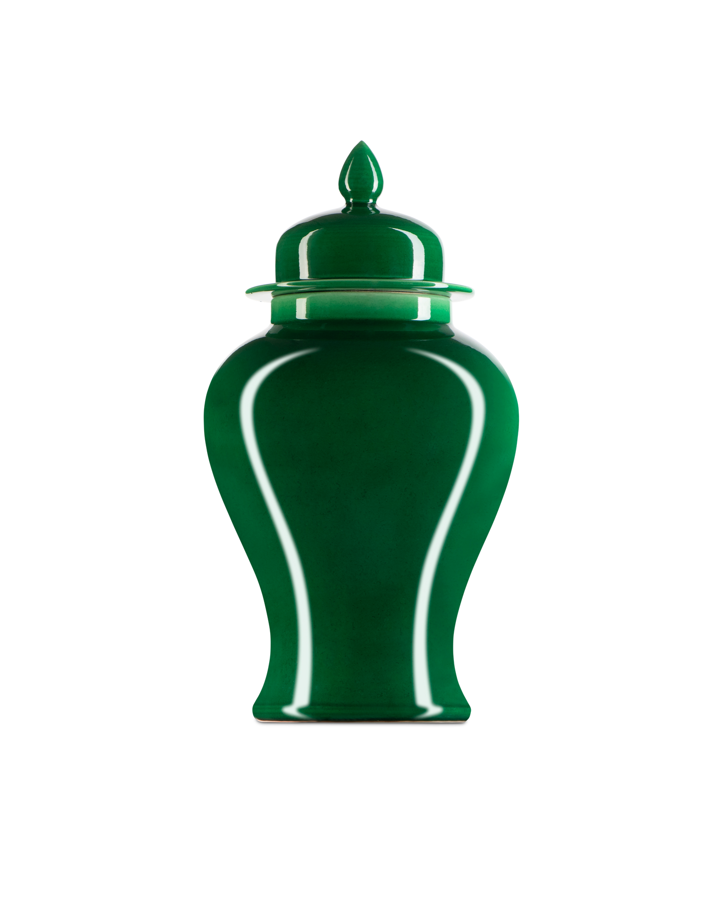 Imperial Green Medium Temple Jar.