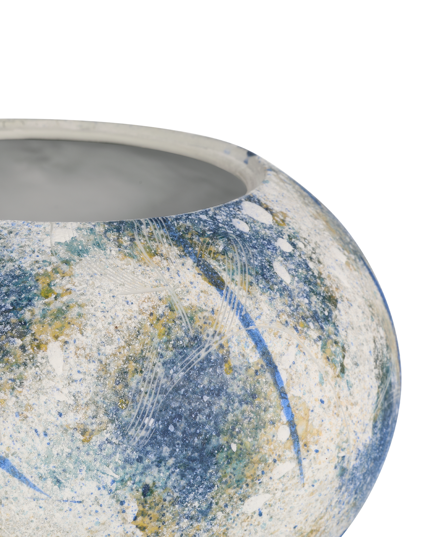 Jackson Blue & White Vase.