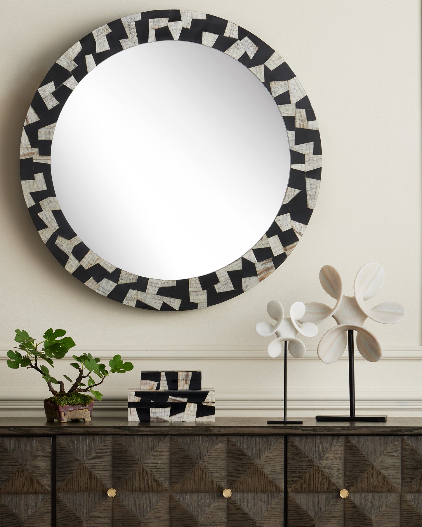 Helice Large Marble Ring.