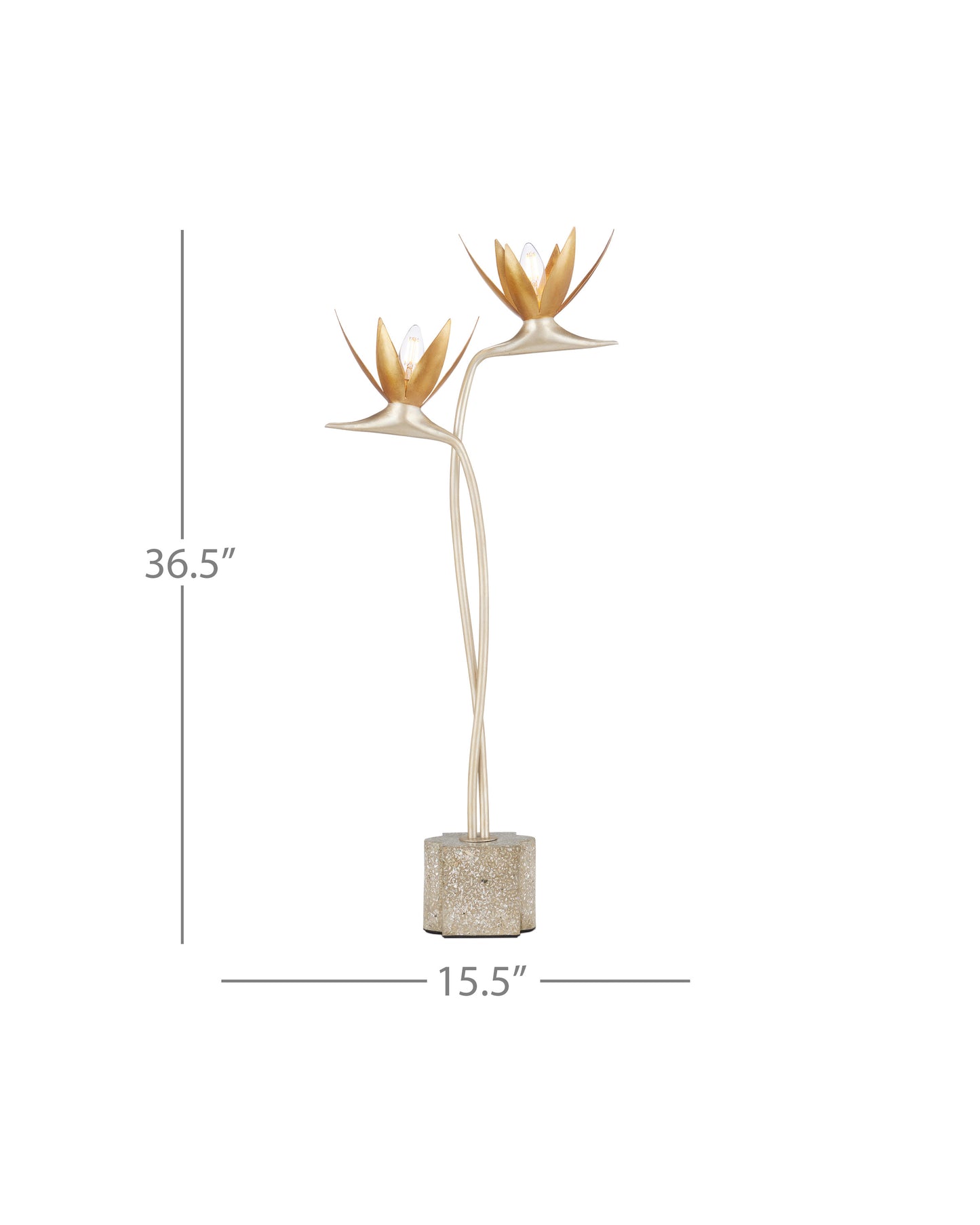 Paradiso Silver & Gold Table Lamp.